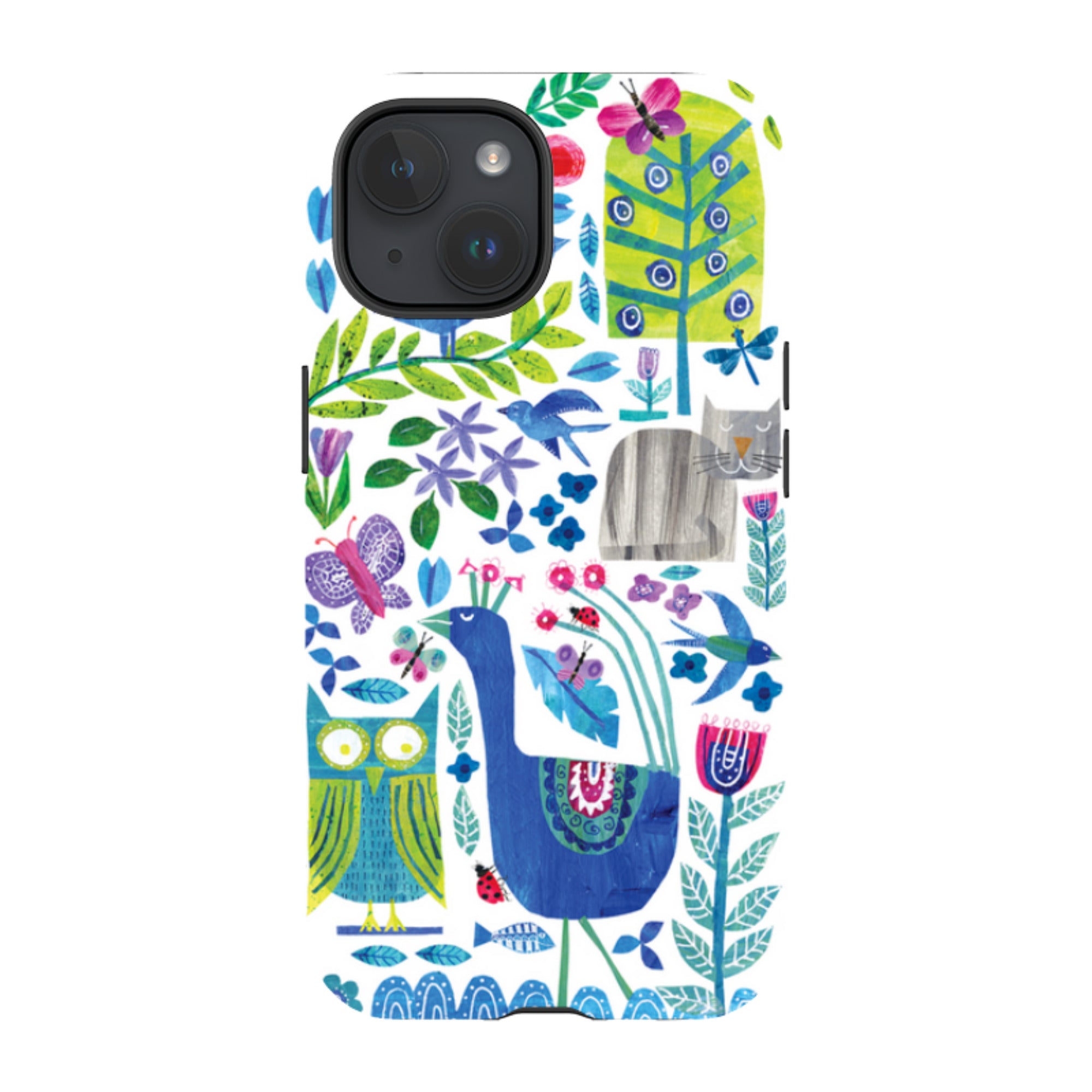 iPhone Tough Case - Back Garden By Tracey English