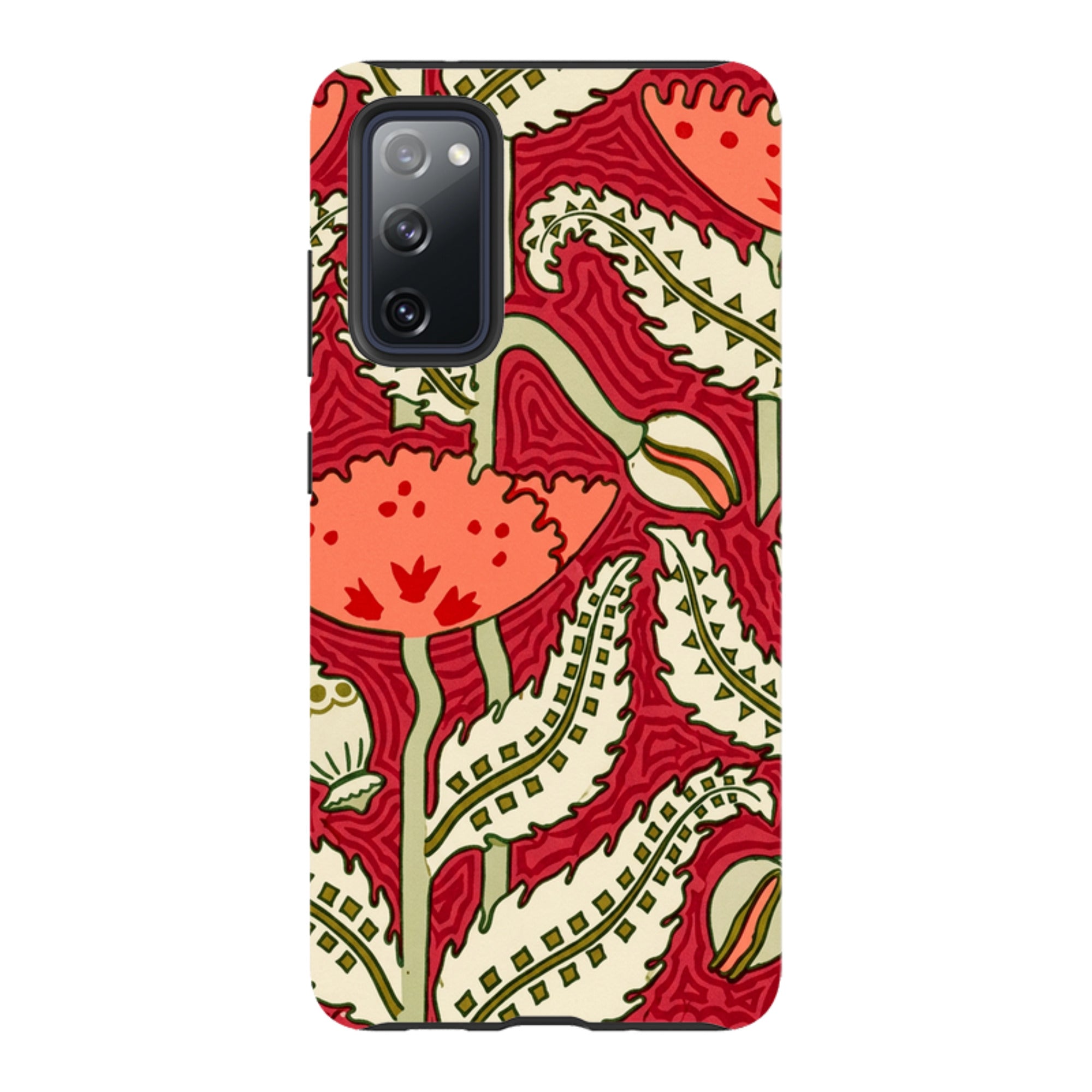 Samsung Tough Case - William Morris Red Floral