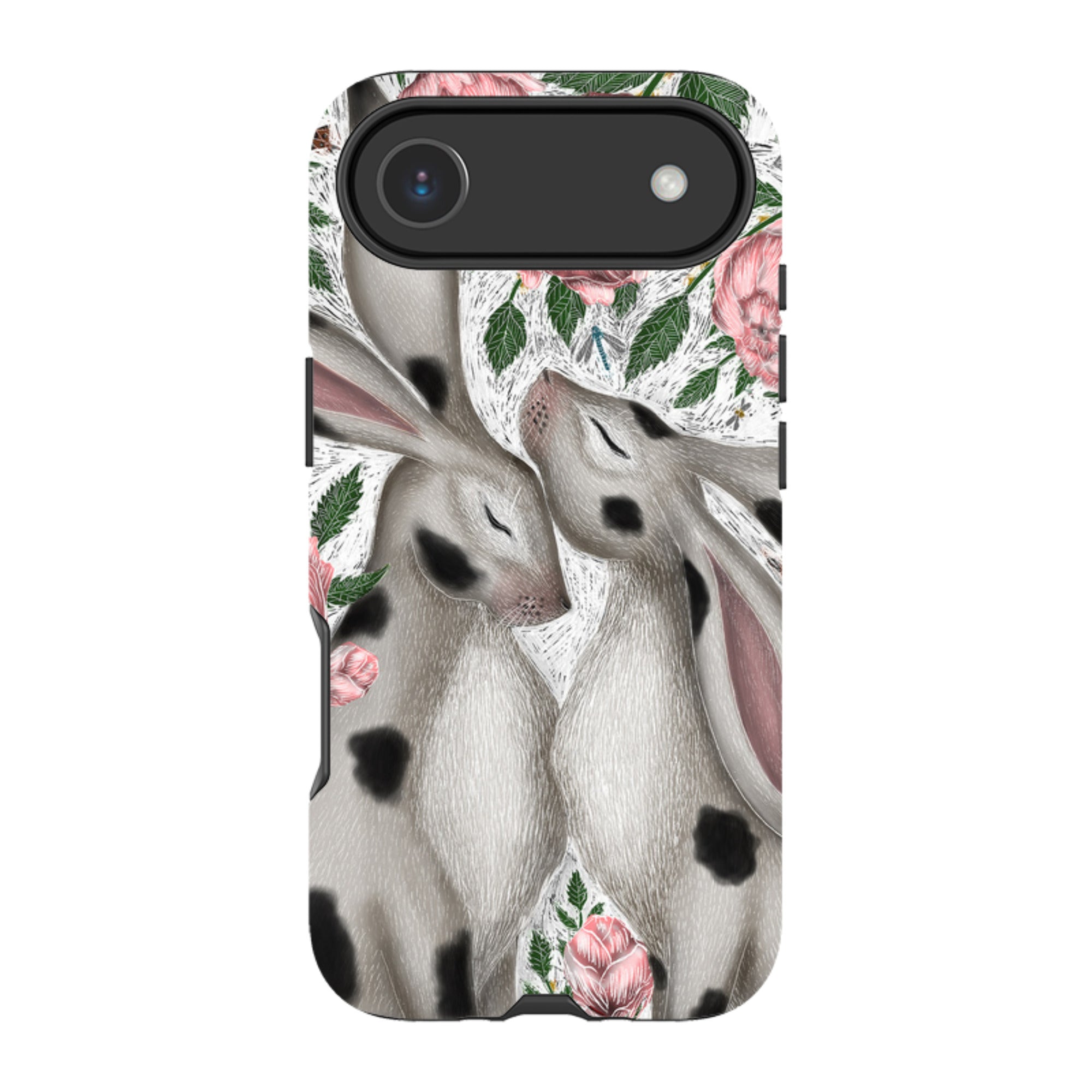 iPhone Tough Case - Hares And Peonies By Catherine Rowe