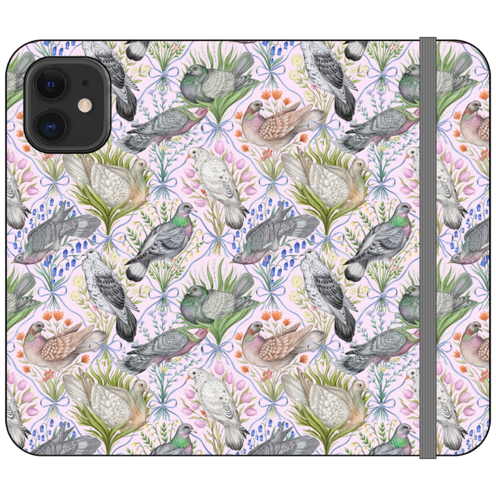 Pigeon Pals Wallet Case By Catherine Rowe