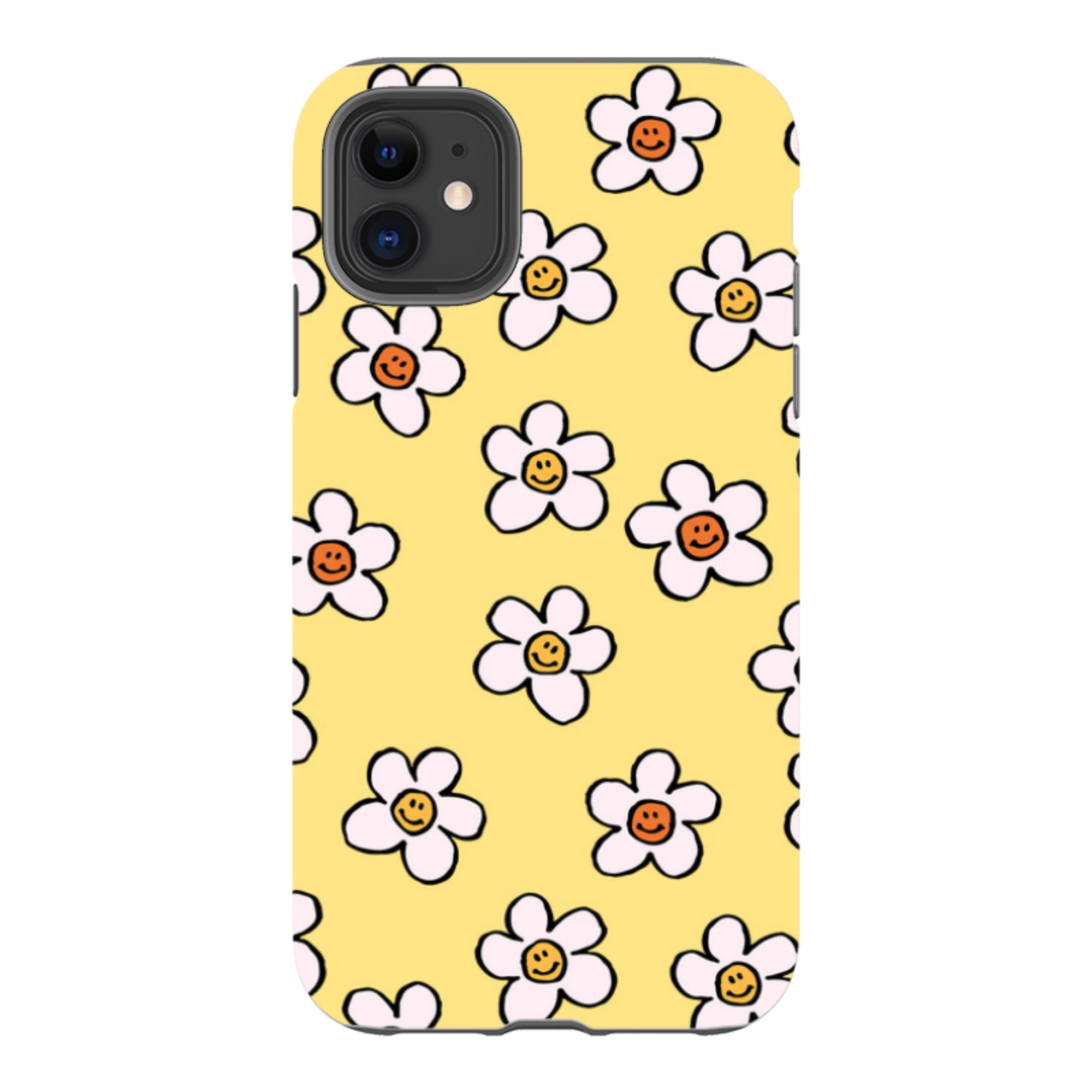 iPhone Tough Case - Smiley Mellow Yellow
