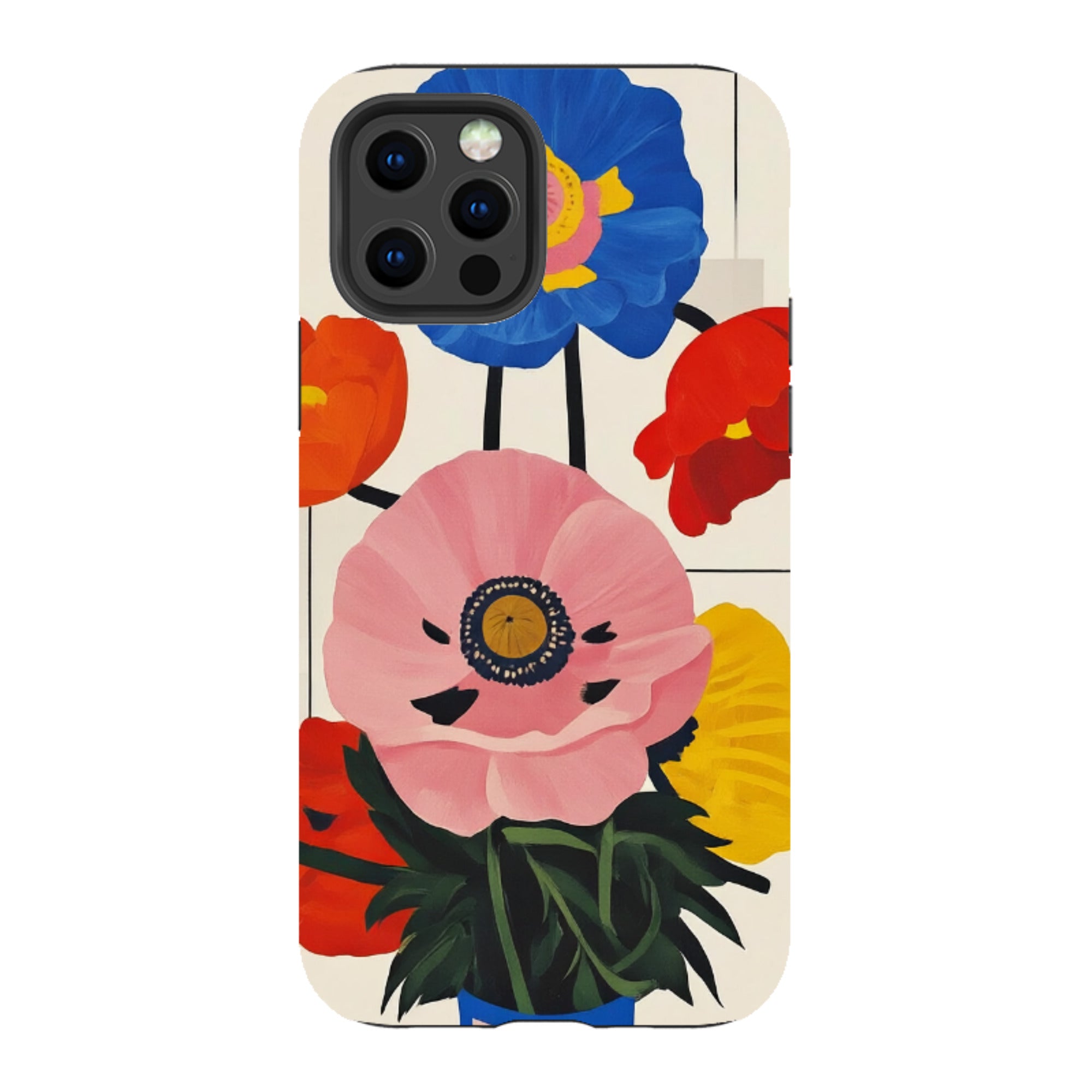 iPhone Tough Case - Kisling Poppy Peach