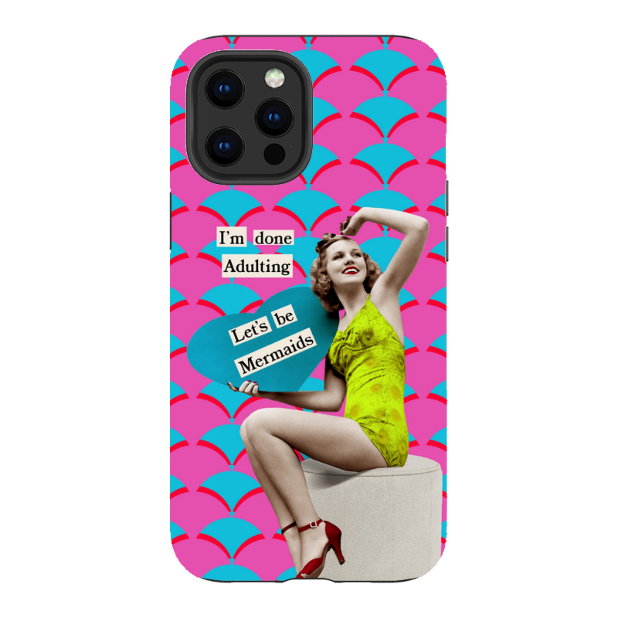 iPhone Tough Case - Mermaid By Clare Jordan