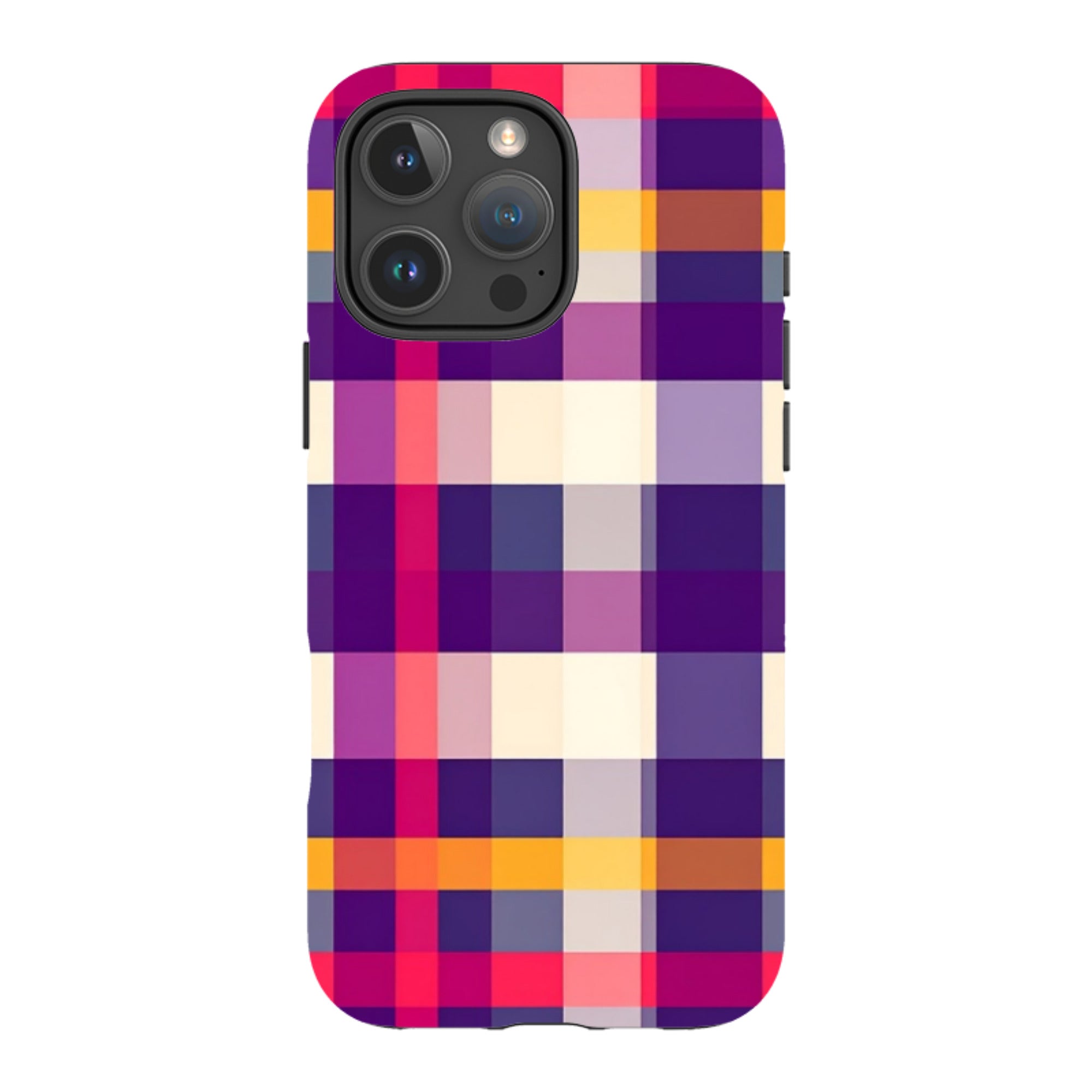 iPhone MagSafe Tough Case - Durban Gingham