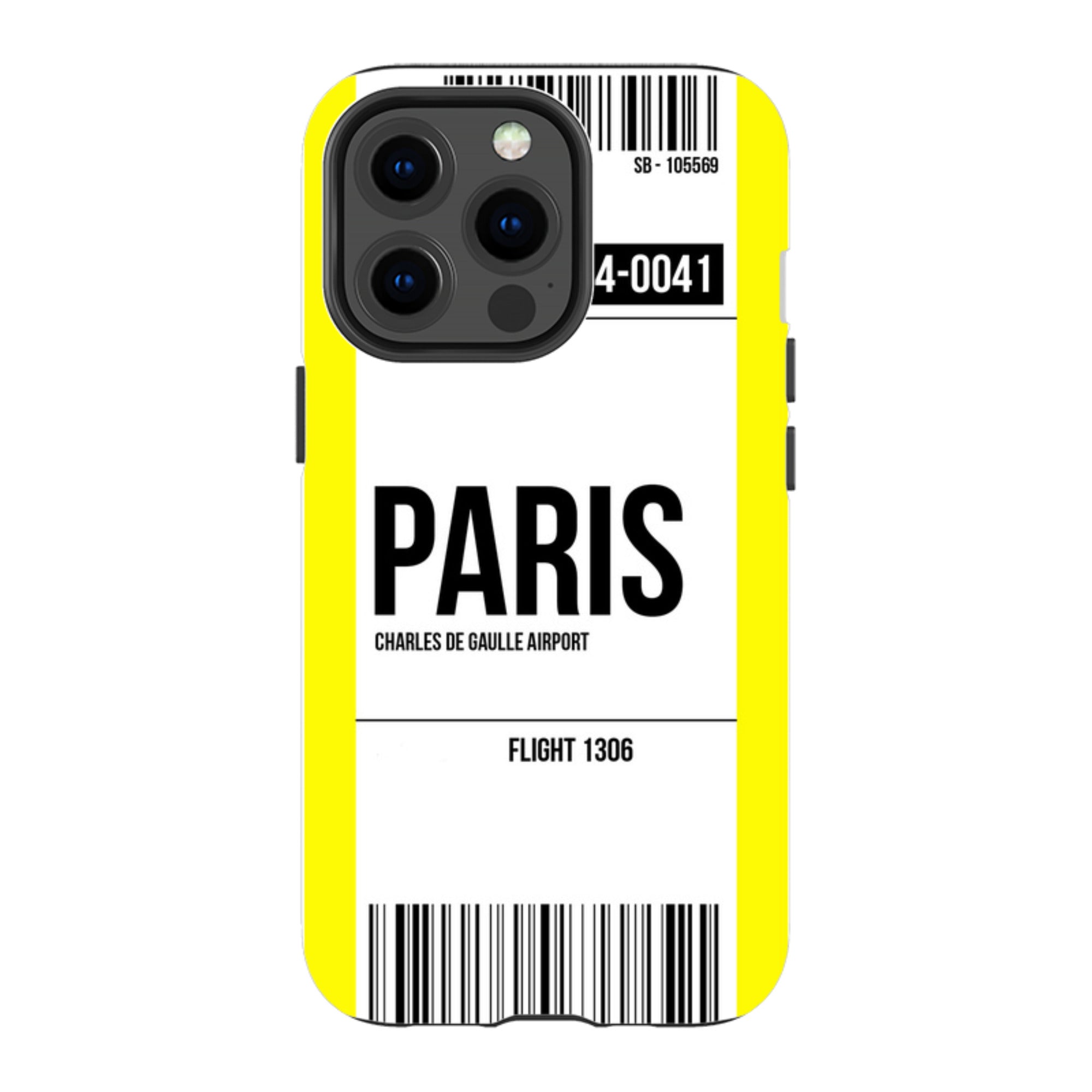 iPhone Tough Case - Paris Yellow