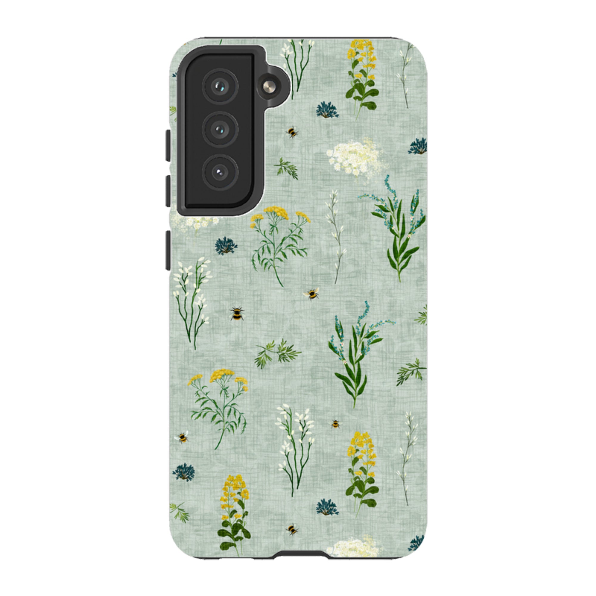 Samsung Tough  Case - Song Bird Florals and Bees By Katherine Quinn