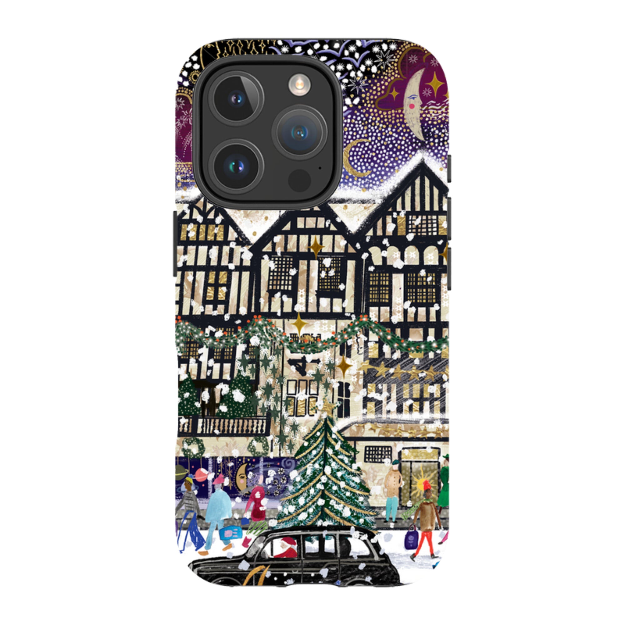 iPhone Tough Case - Christmas In London II By Emma Frances Grant