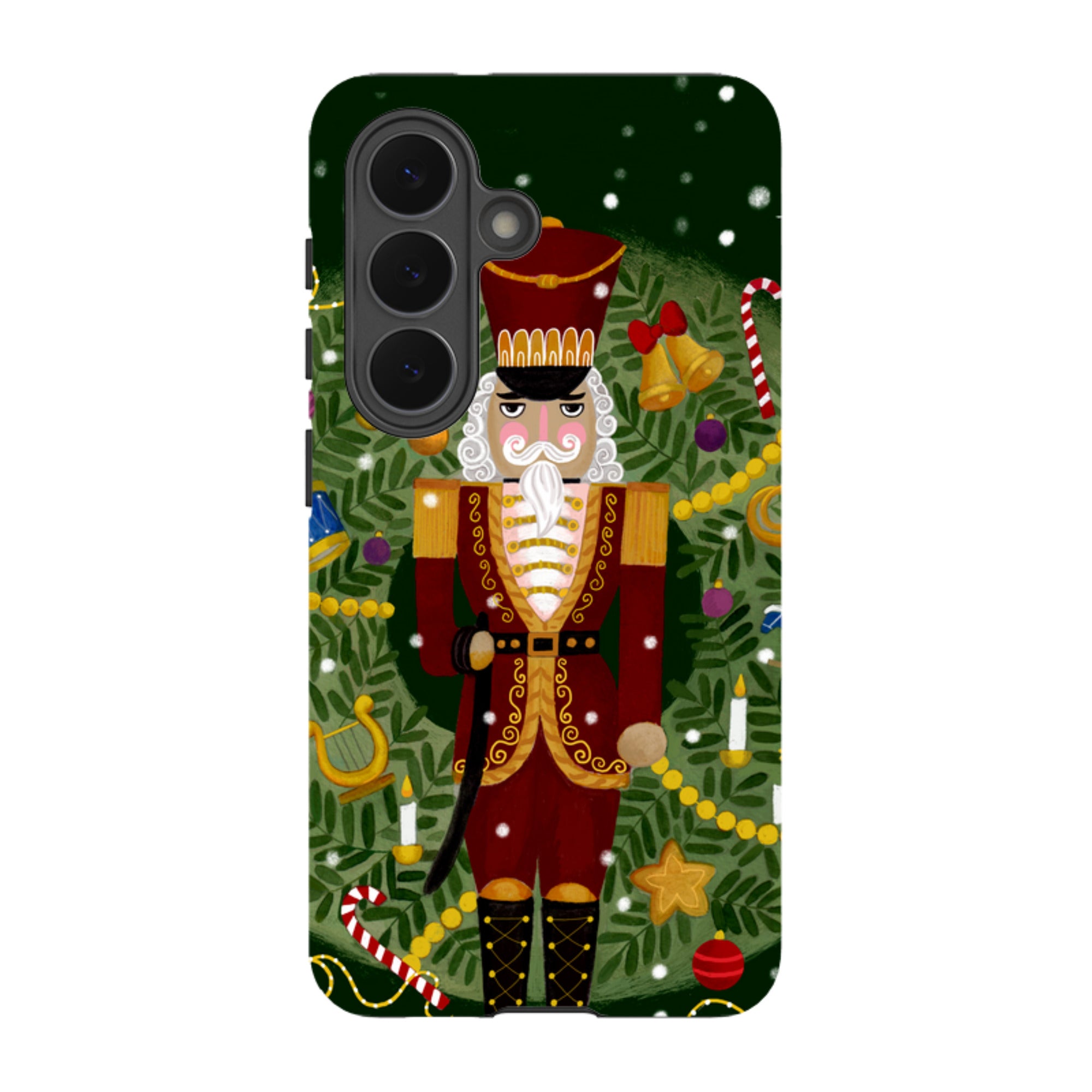 Samsung Tough Case - Red Nutcracker By Bex Parkin