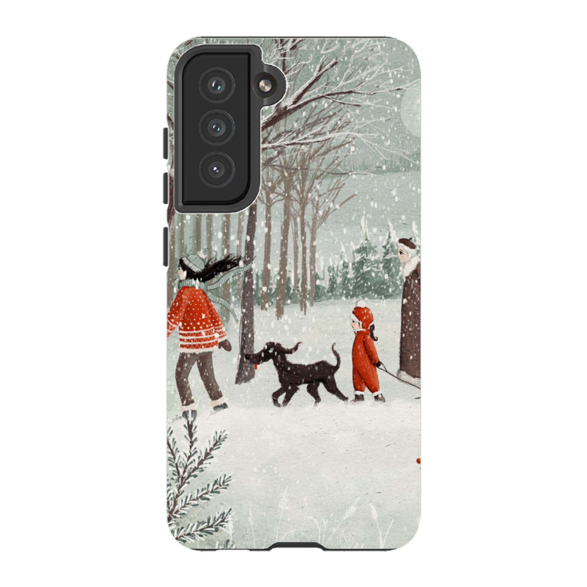 Samsung Tough Case - Winter Walk By Maja Lindberg
