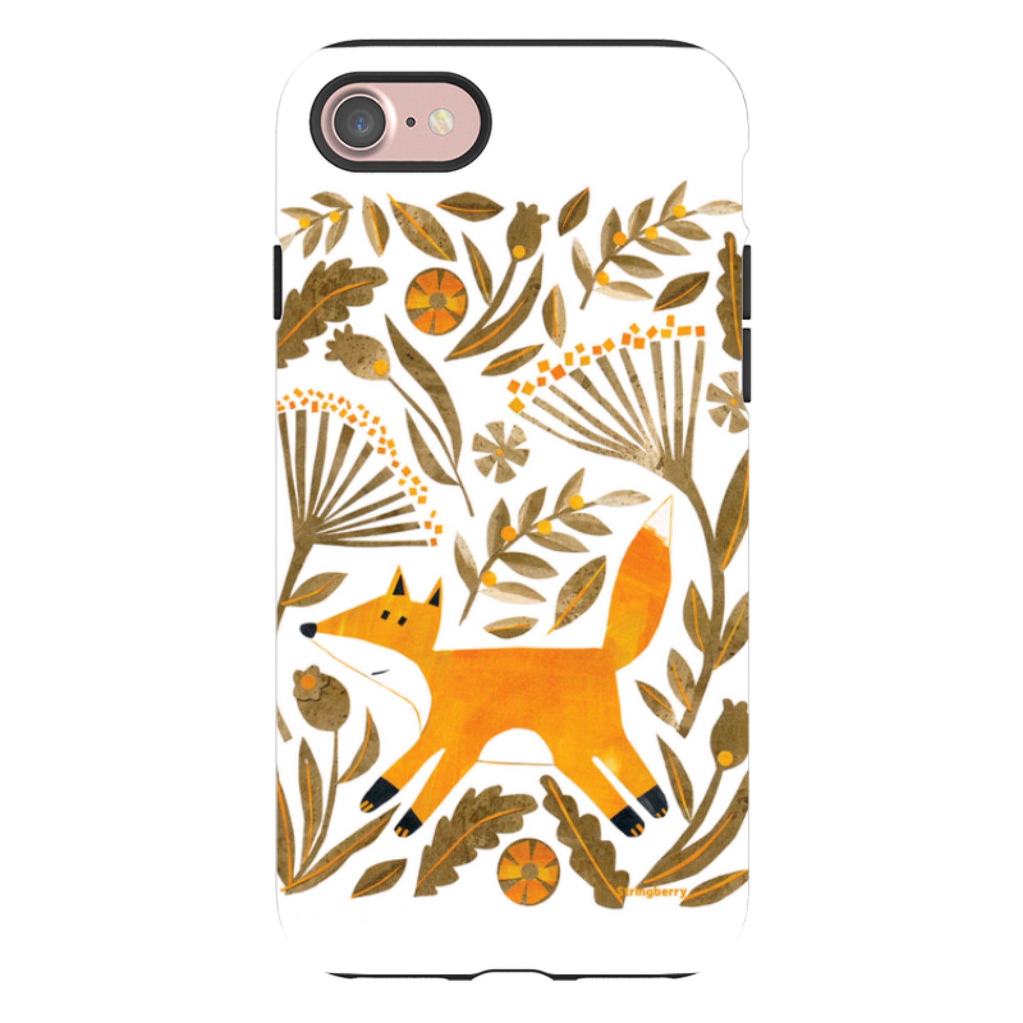 iPhone Tough Case - Foxie By Tracey English