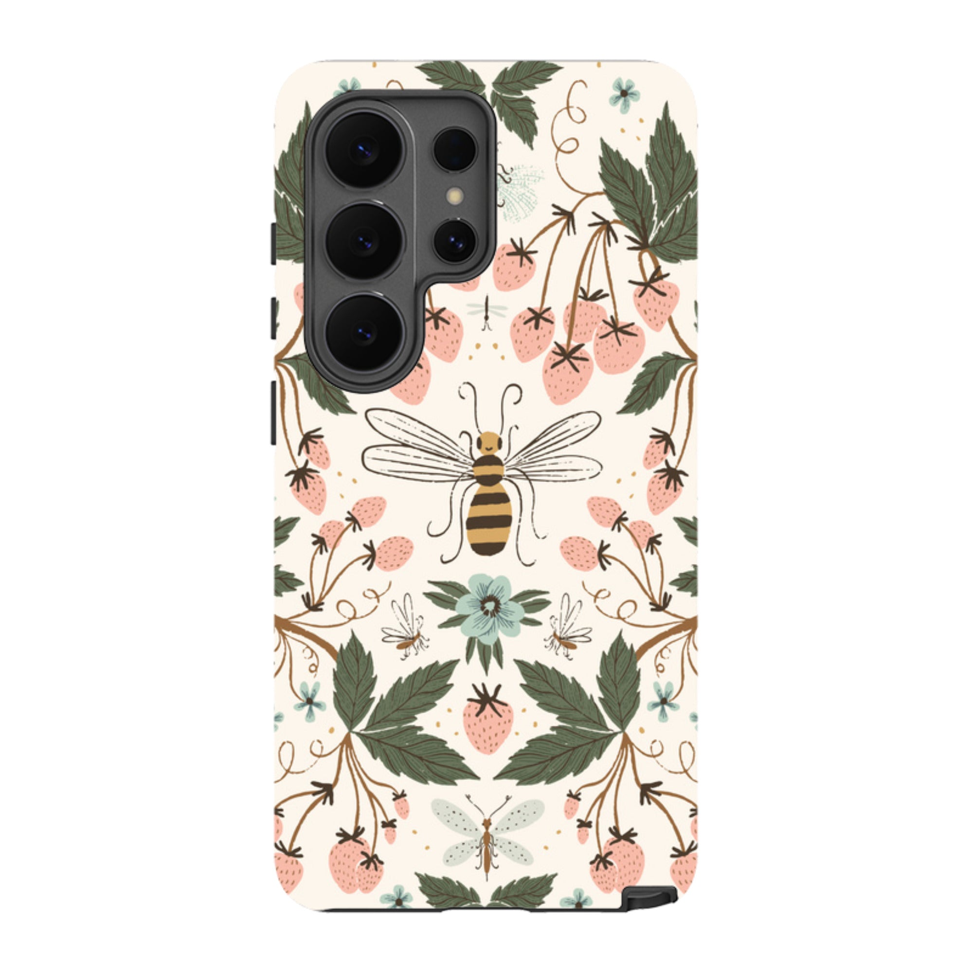 Samsung Tough Case - Bugs And Berries By Meghann Rader