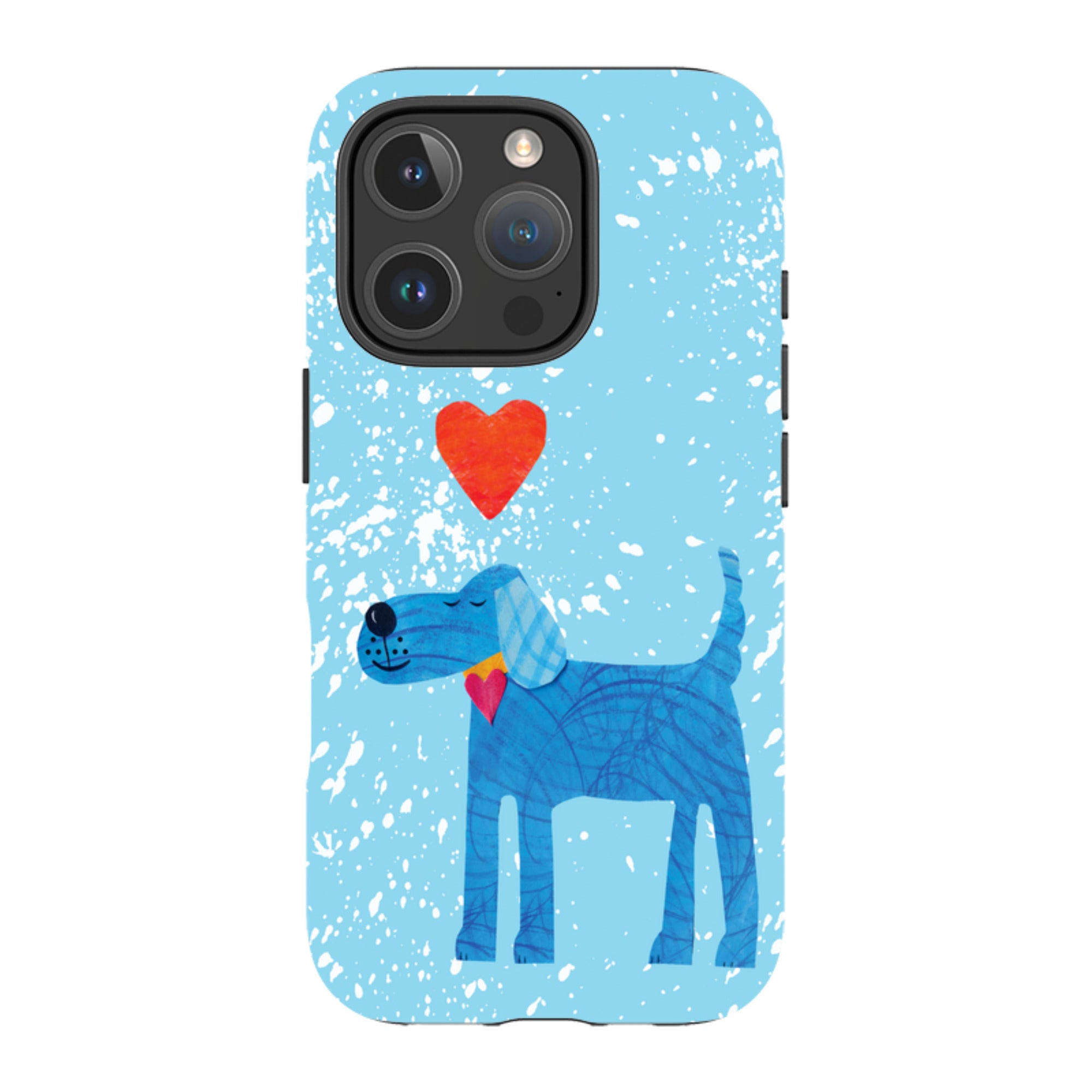 iPhone MagSafe Tough Case - Blue Dog By Tracey English
