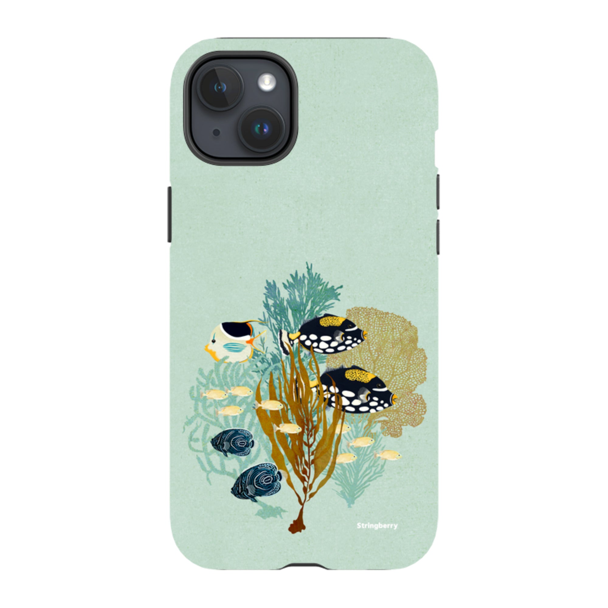iPhone MagSafe Tough Case - Fish Town By Katherine Quinn