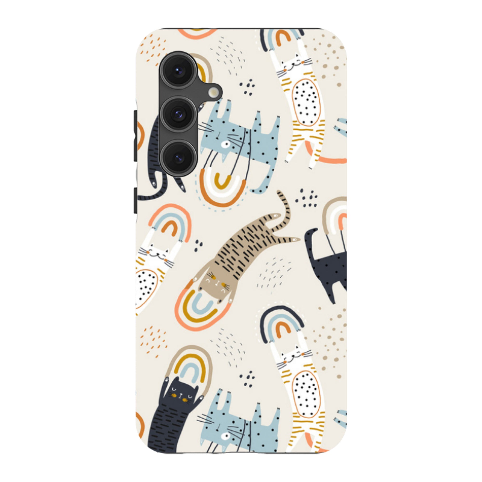 Samsung Tough Case - Rainbow Cats