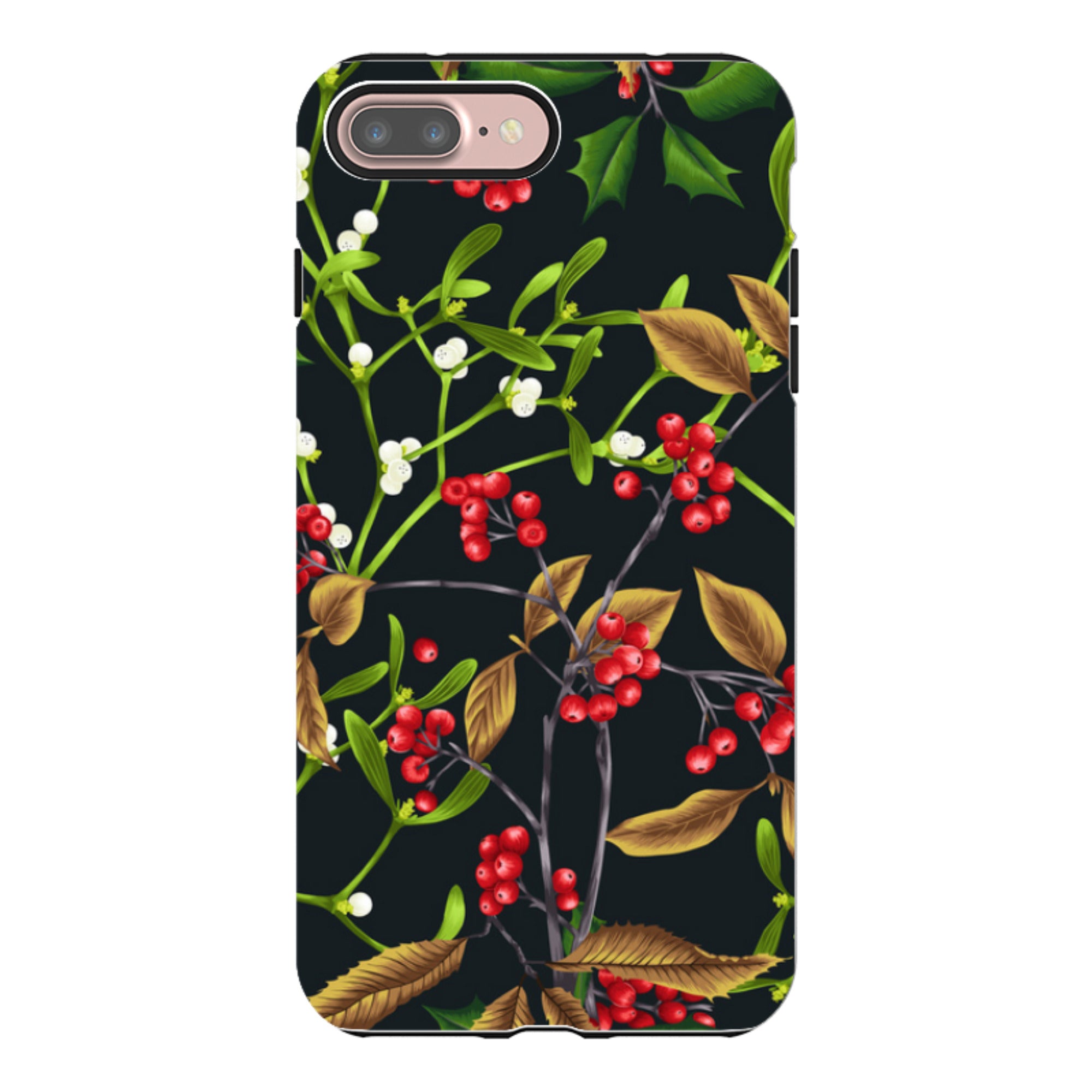 iPhone Tough Case - Magical Xmas Black