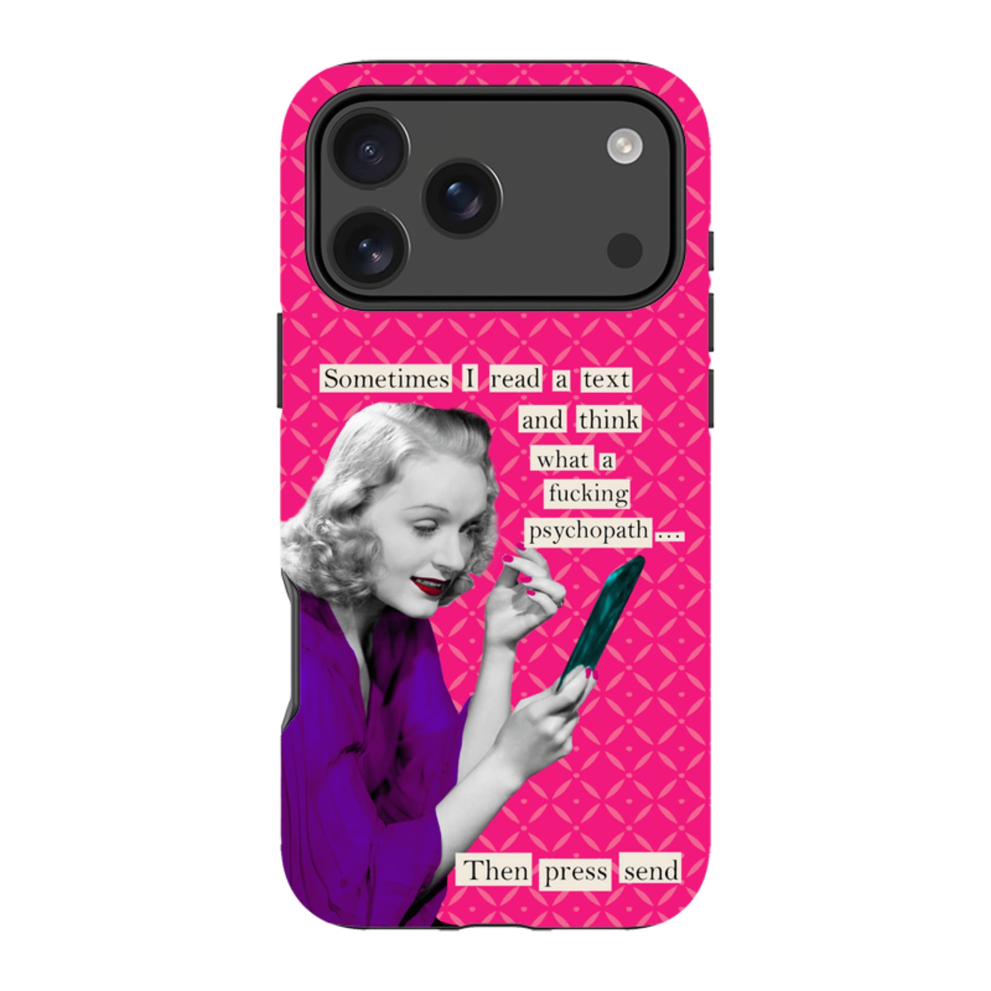 iPhone MagSafe Tough Case -  Psychopath By Clare Jordan