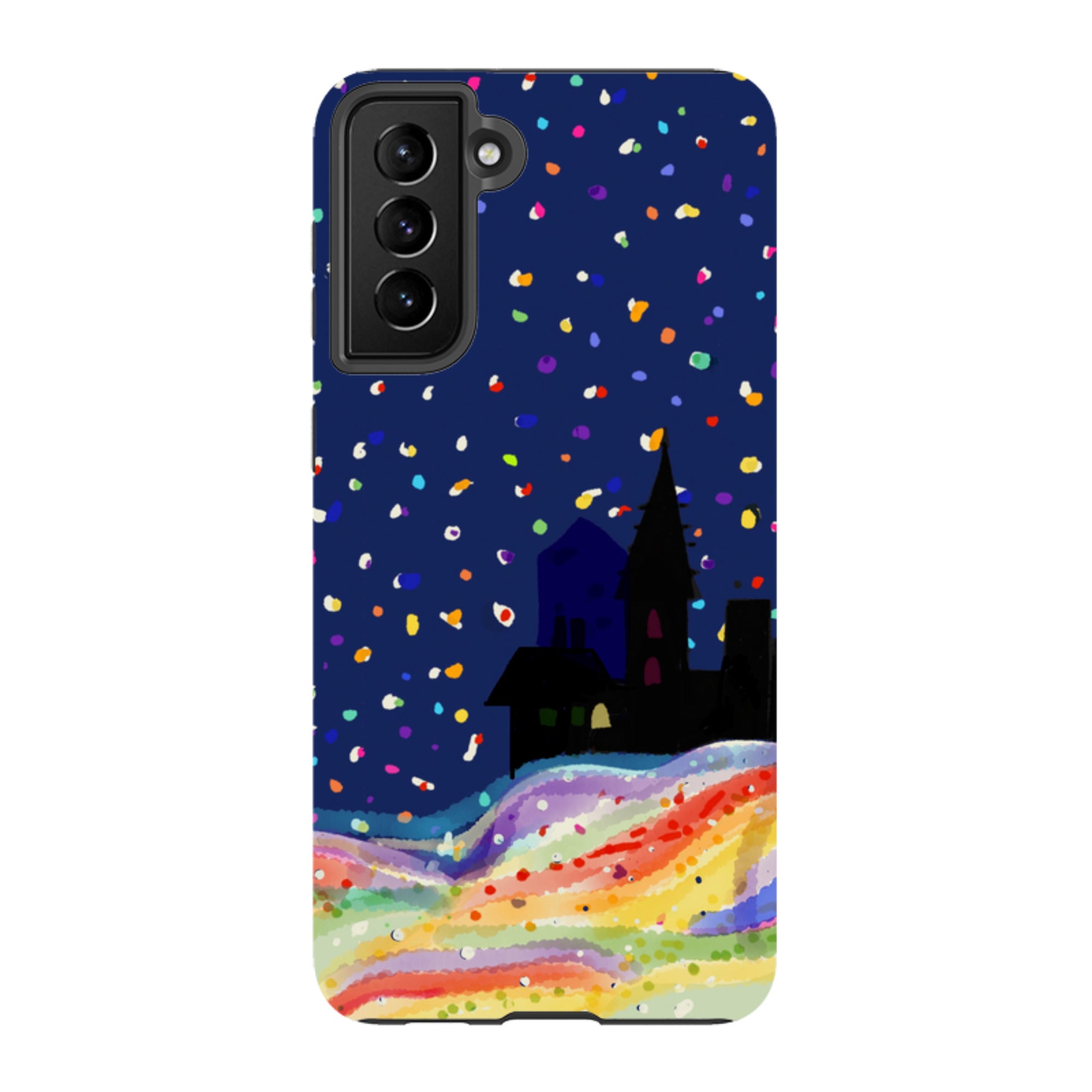 Samsung Tough Case - Rainbow Snow By Sarah Campbell