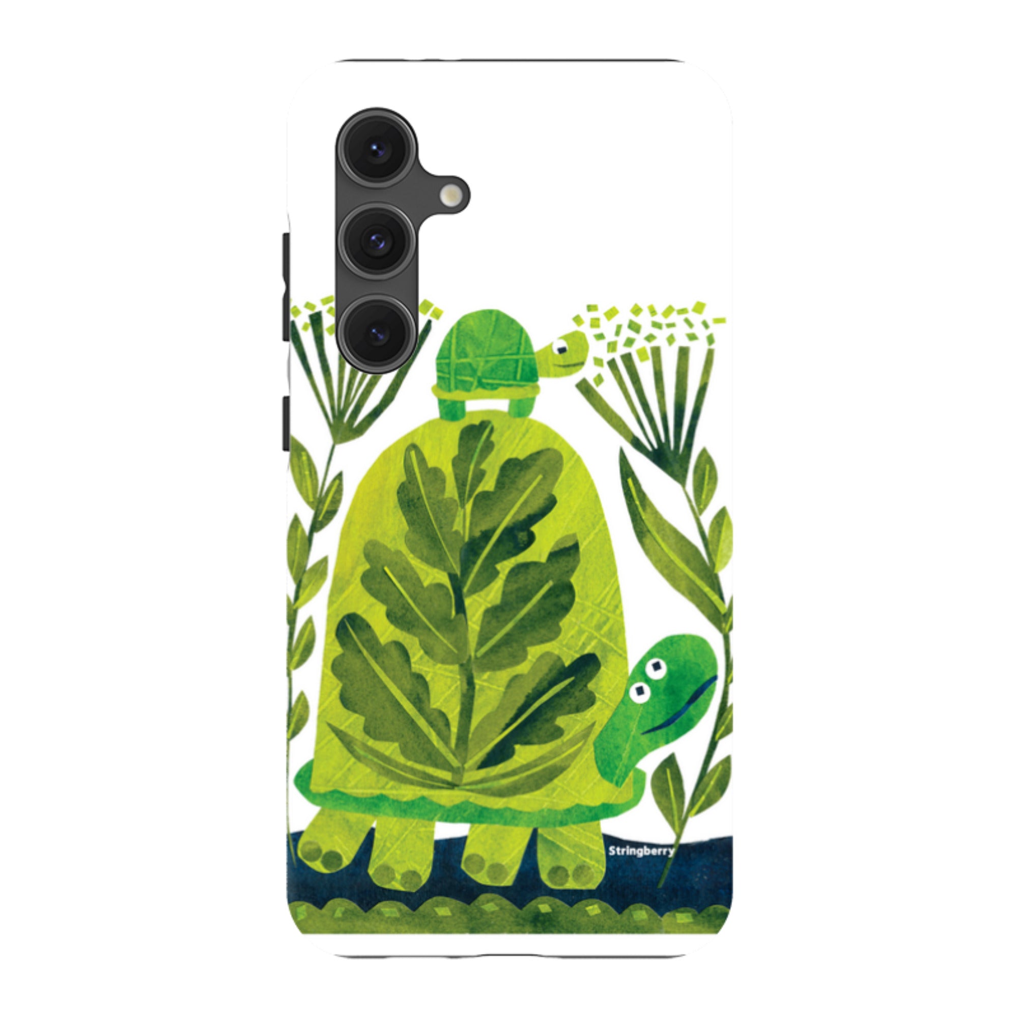 Samsung Tough Case - Folk Tortoise By Tracey English