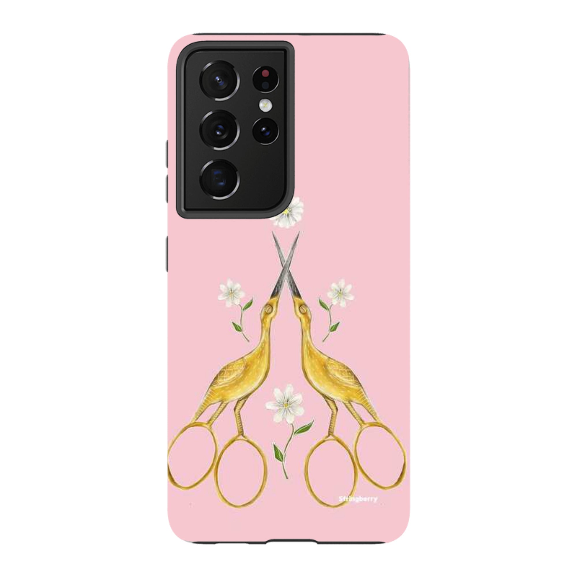Samsung Tough Case - Heron Scissors By Catherine Rowe