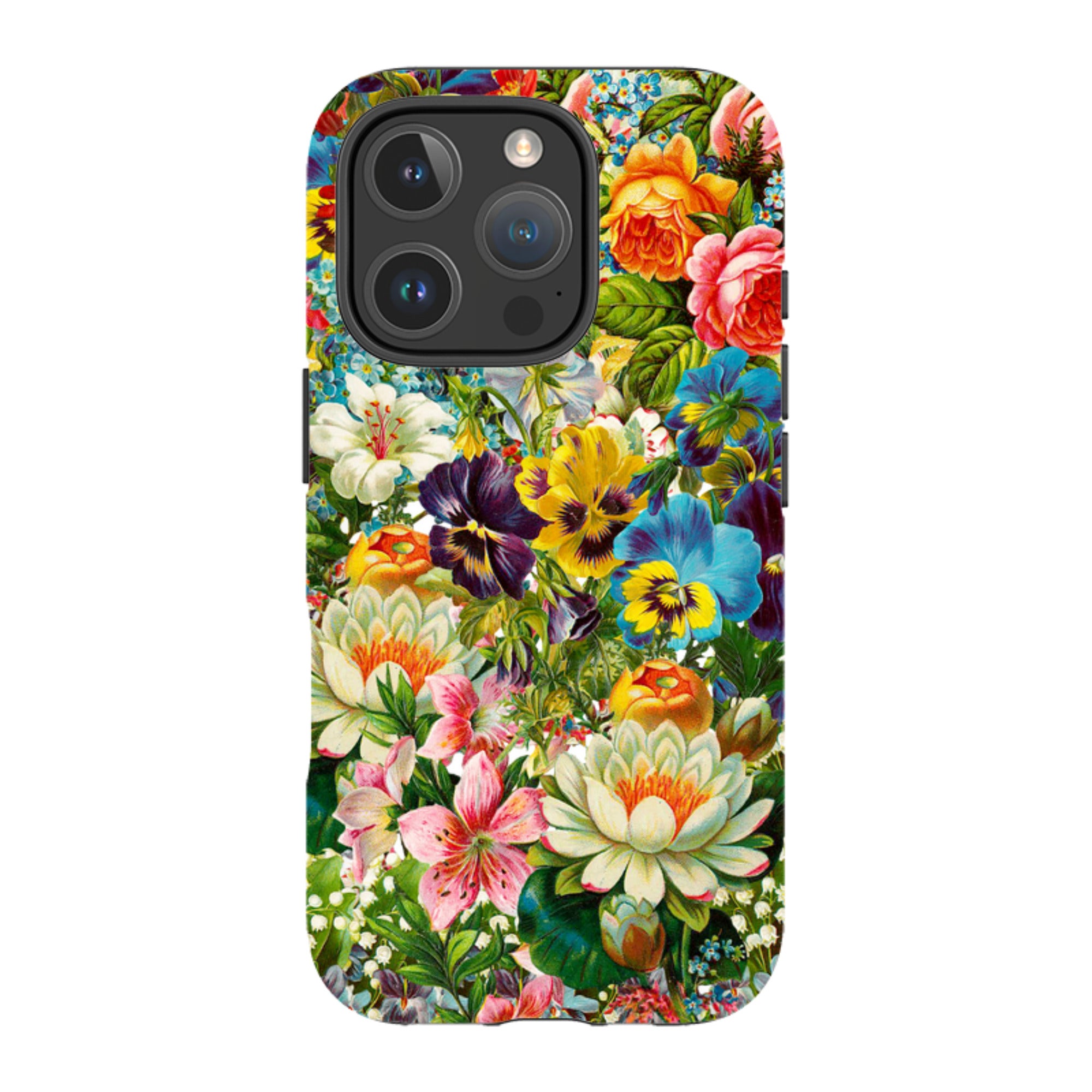 iPhone Tough Case - Floral Burst