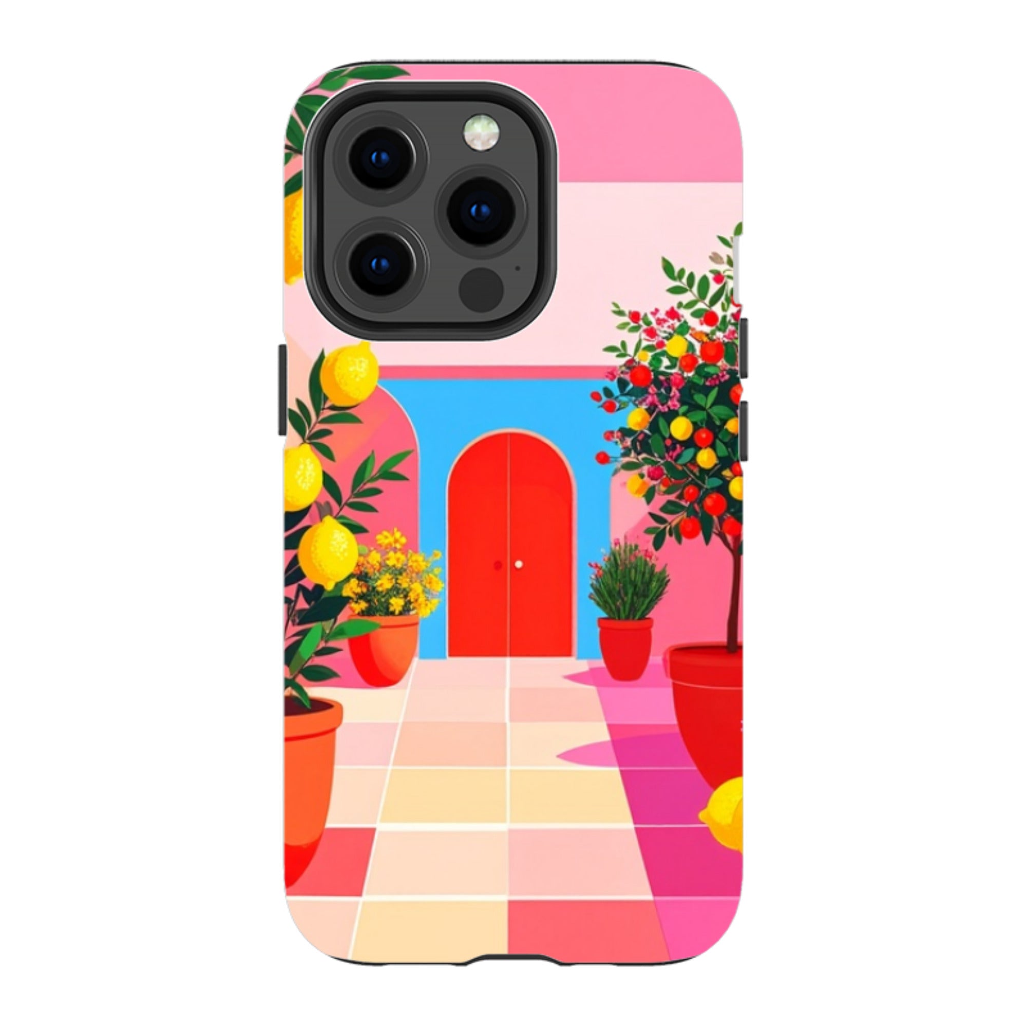 iPhone MagSafe Tough Case - Red Garden