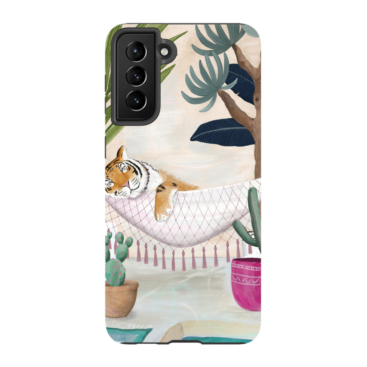 Samsung Tough Case - Tiger Hammock By Bex Parkin