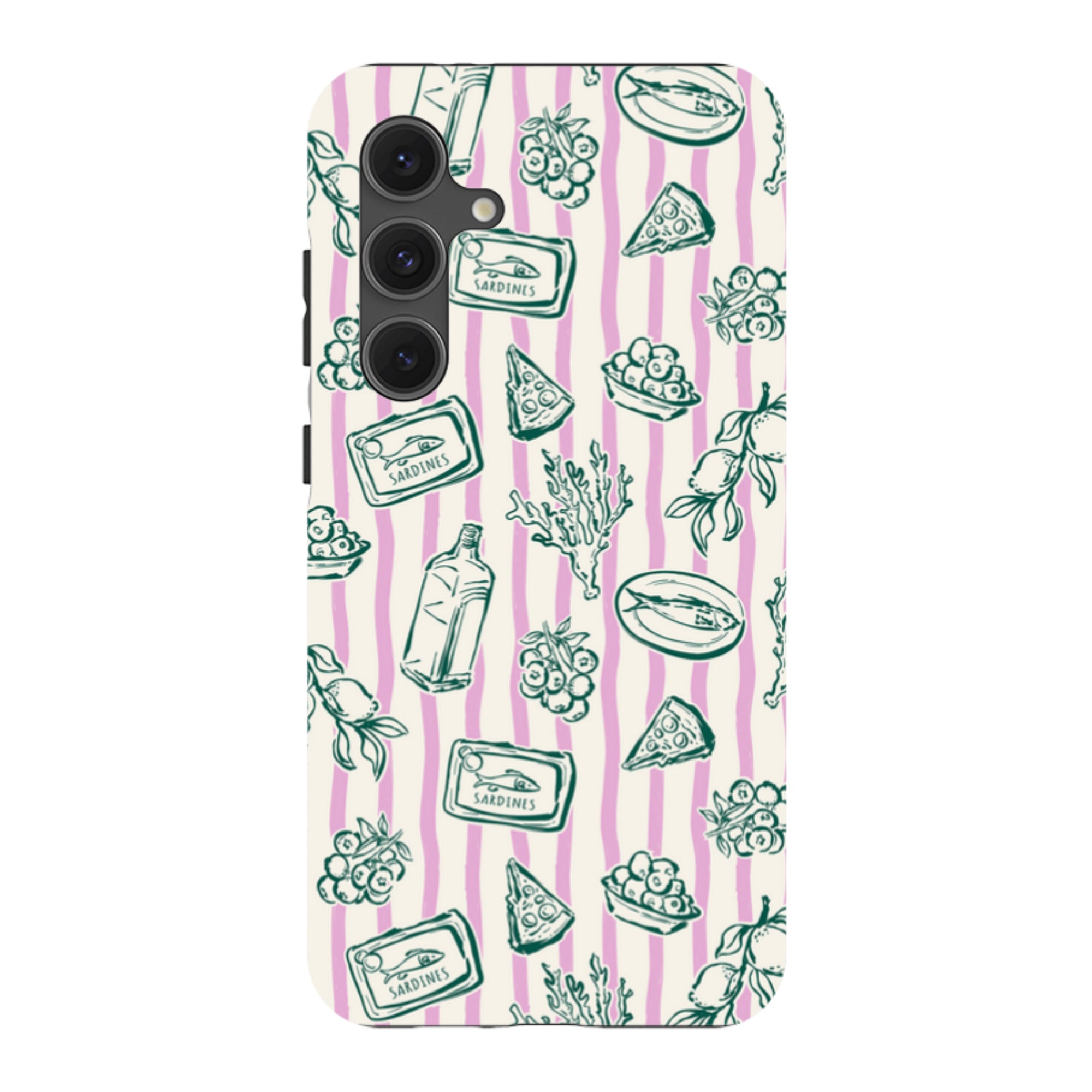 Samsung Tough Case - Sardines and Gin