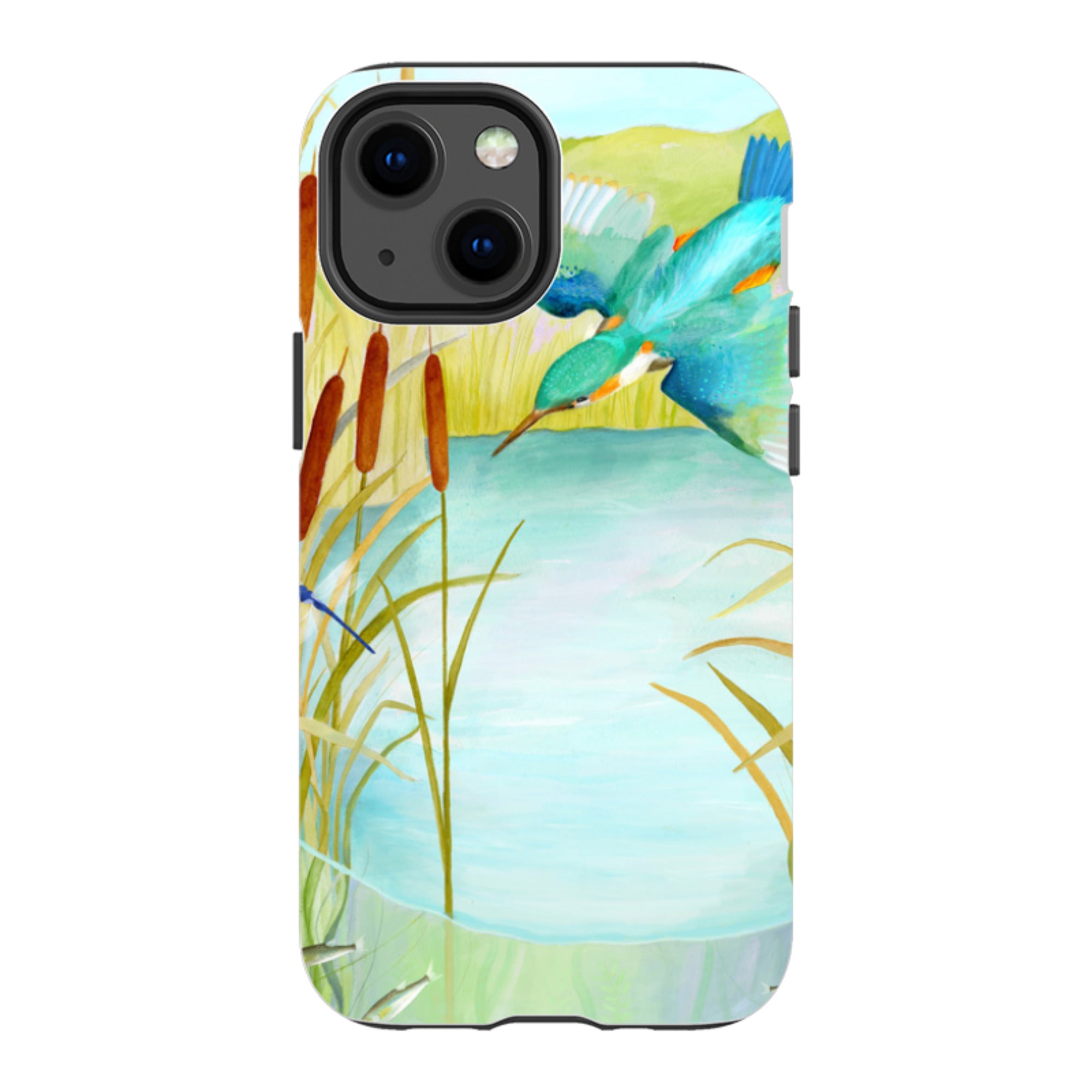 iPhone Tough Case - Kingfisher By Bex Parkin