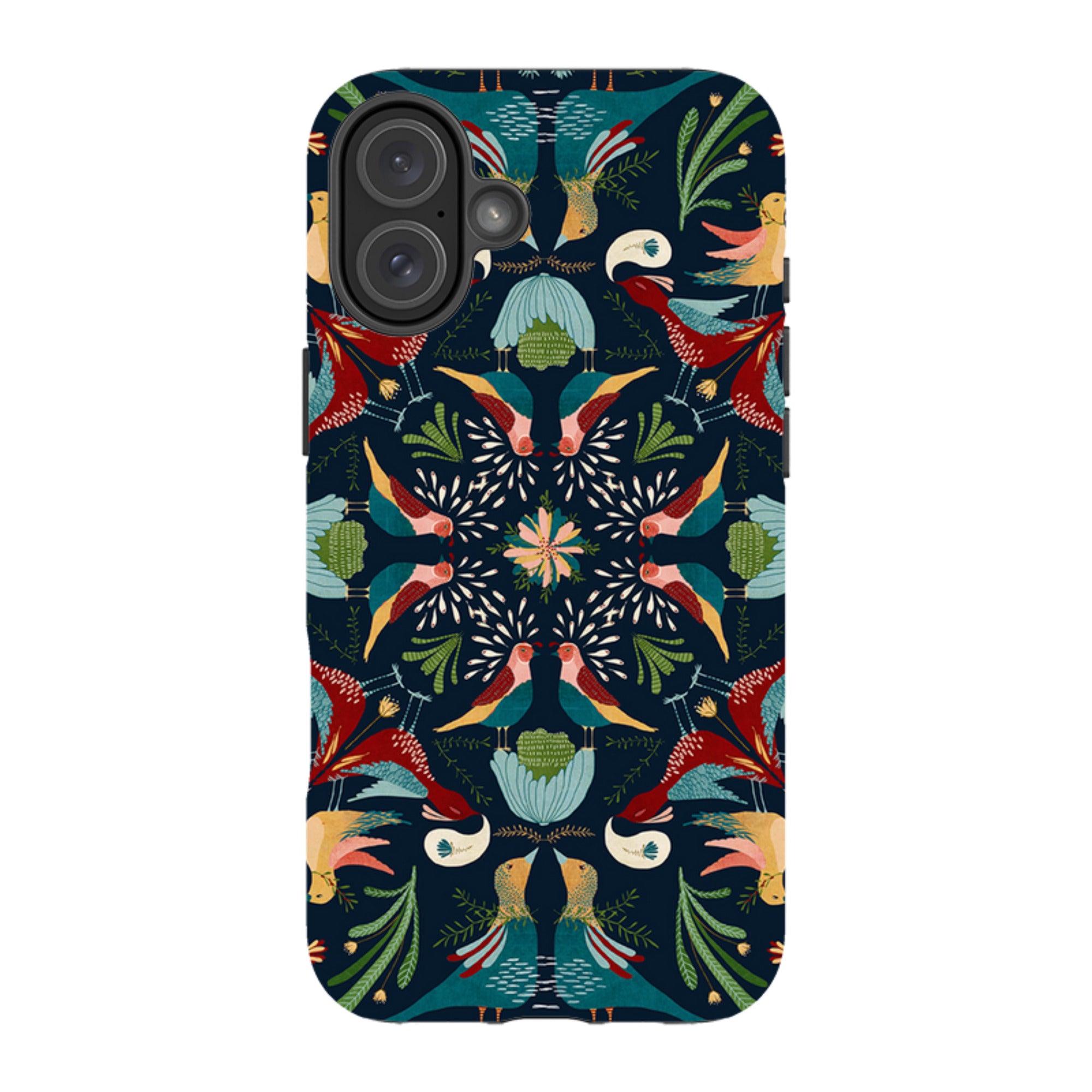 iPhone MagSafe Tough Case - Navy Hanky By Katherine Quinn