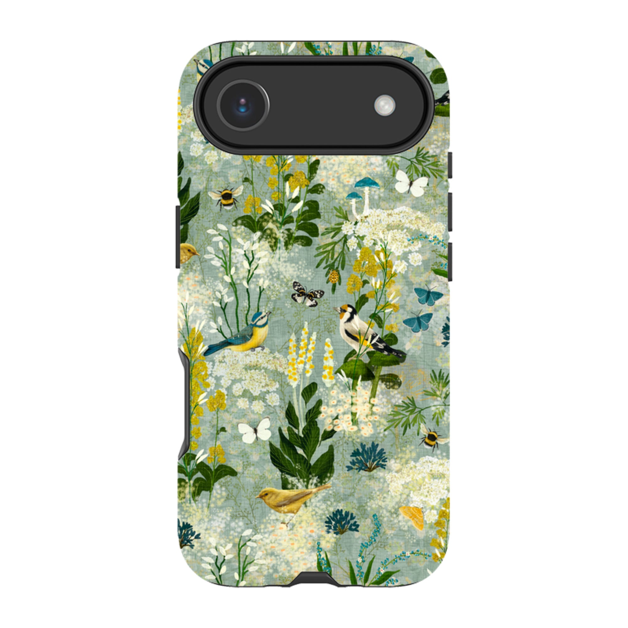 iPhone Tough Case - Song Bird Garden By Katherine Quinn