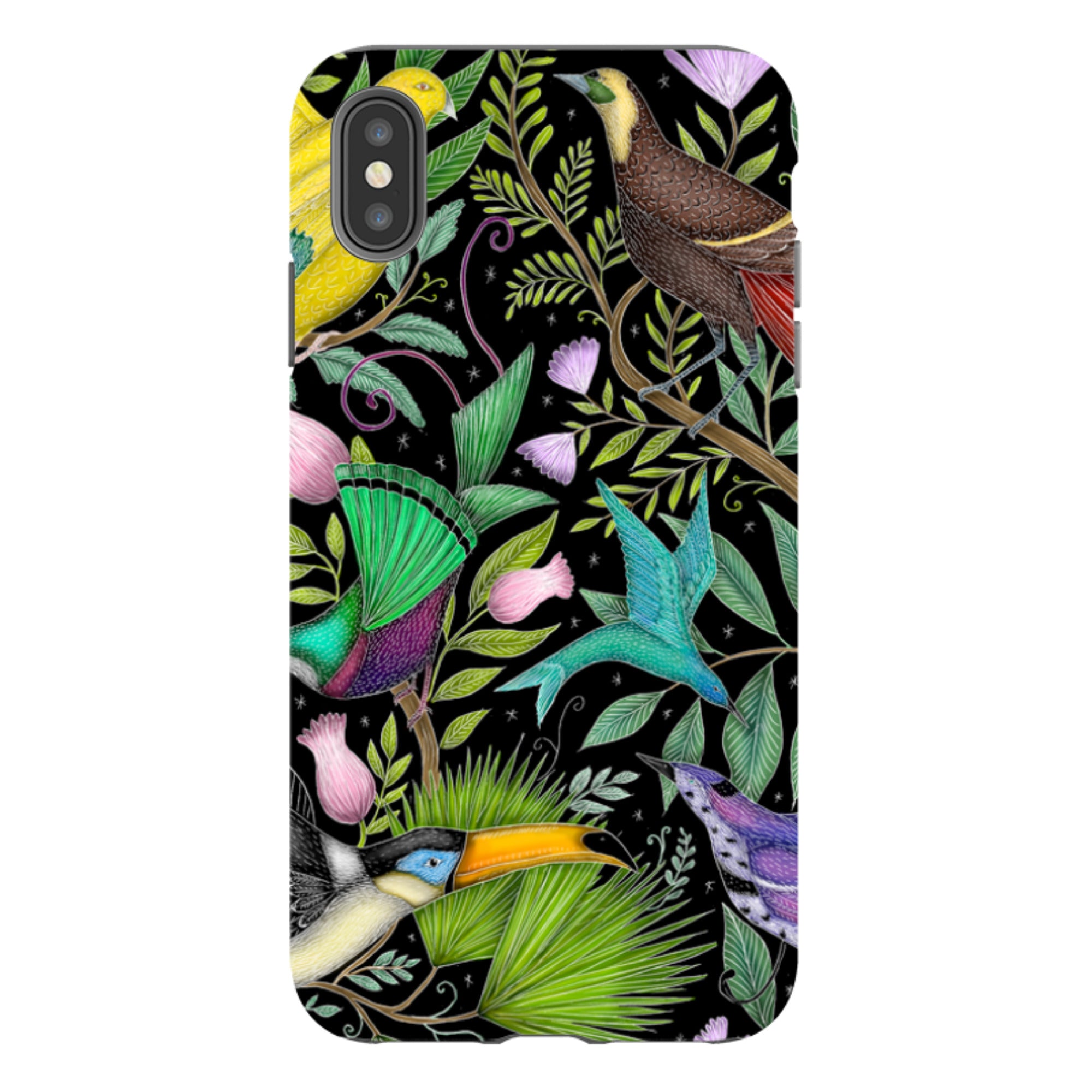 iPhone Tough Case - Exotic Birds By Catherine Rowe
