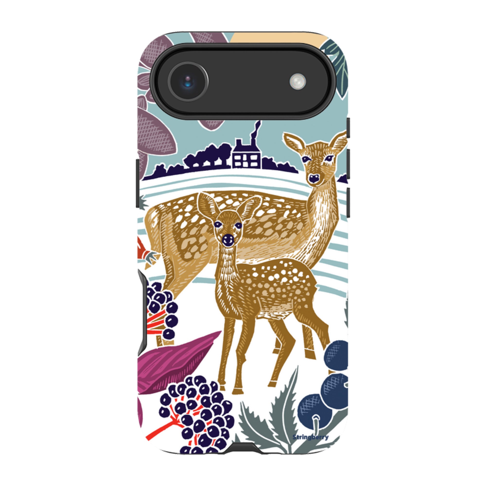 iPhone Tough Case - Deer By Kate Heiss