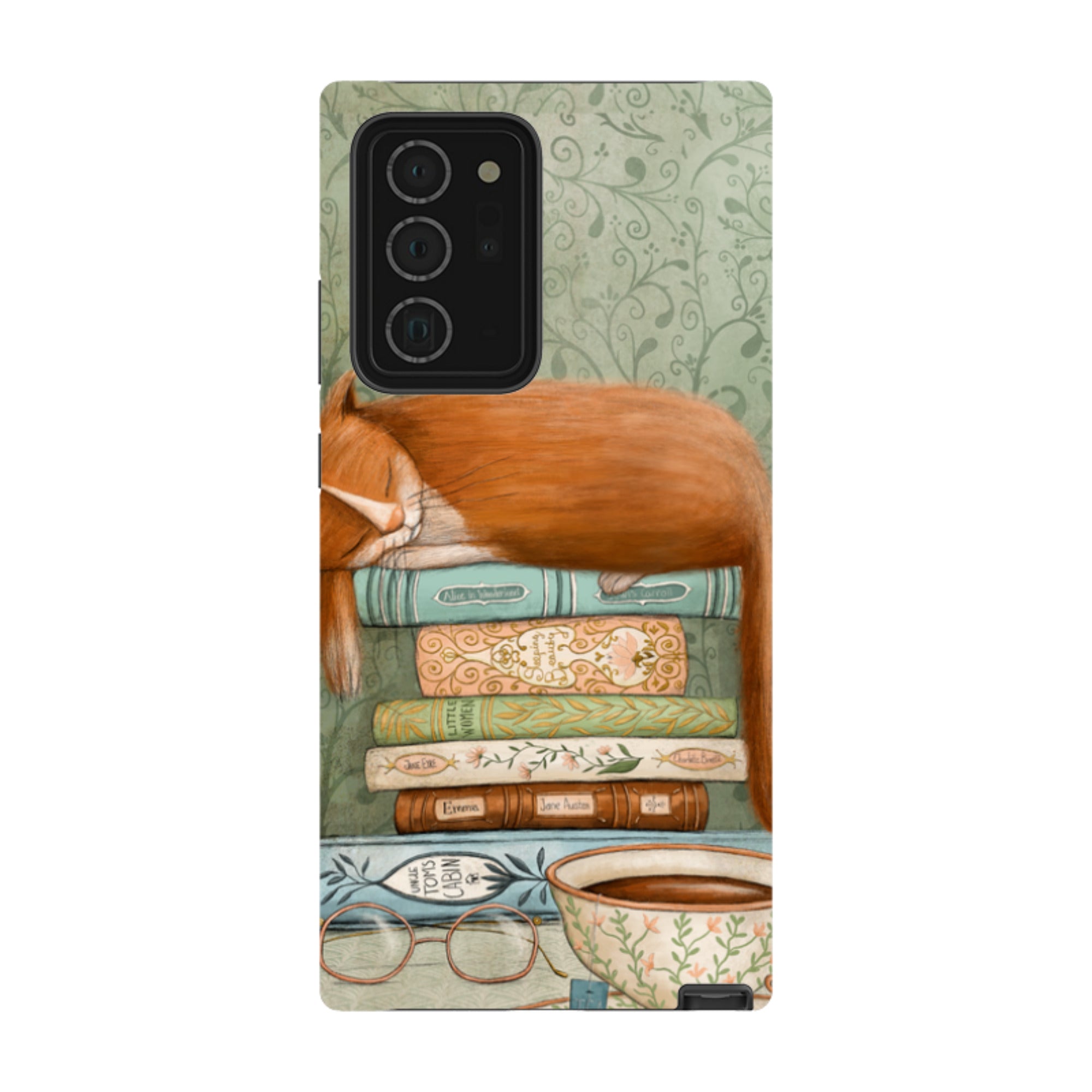 Samsung Tough Case - Cats and Books By Maja Lindberg