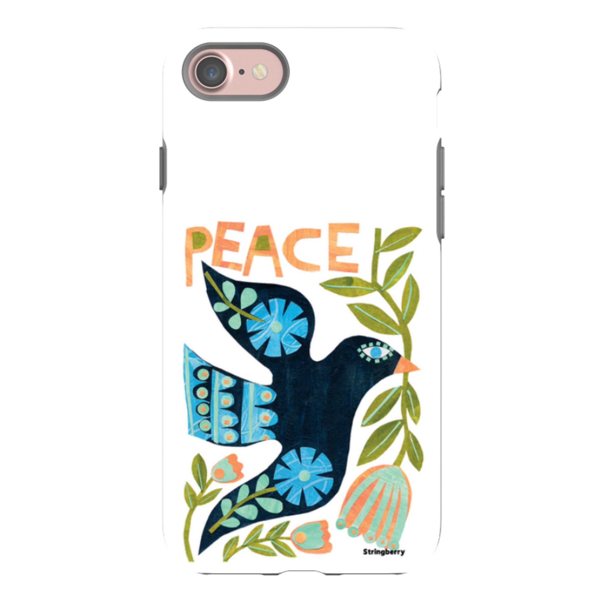 iPhone Tough Case - Peace By Tracey English