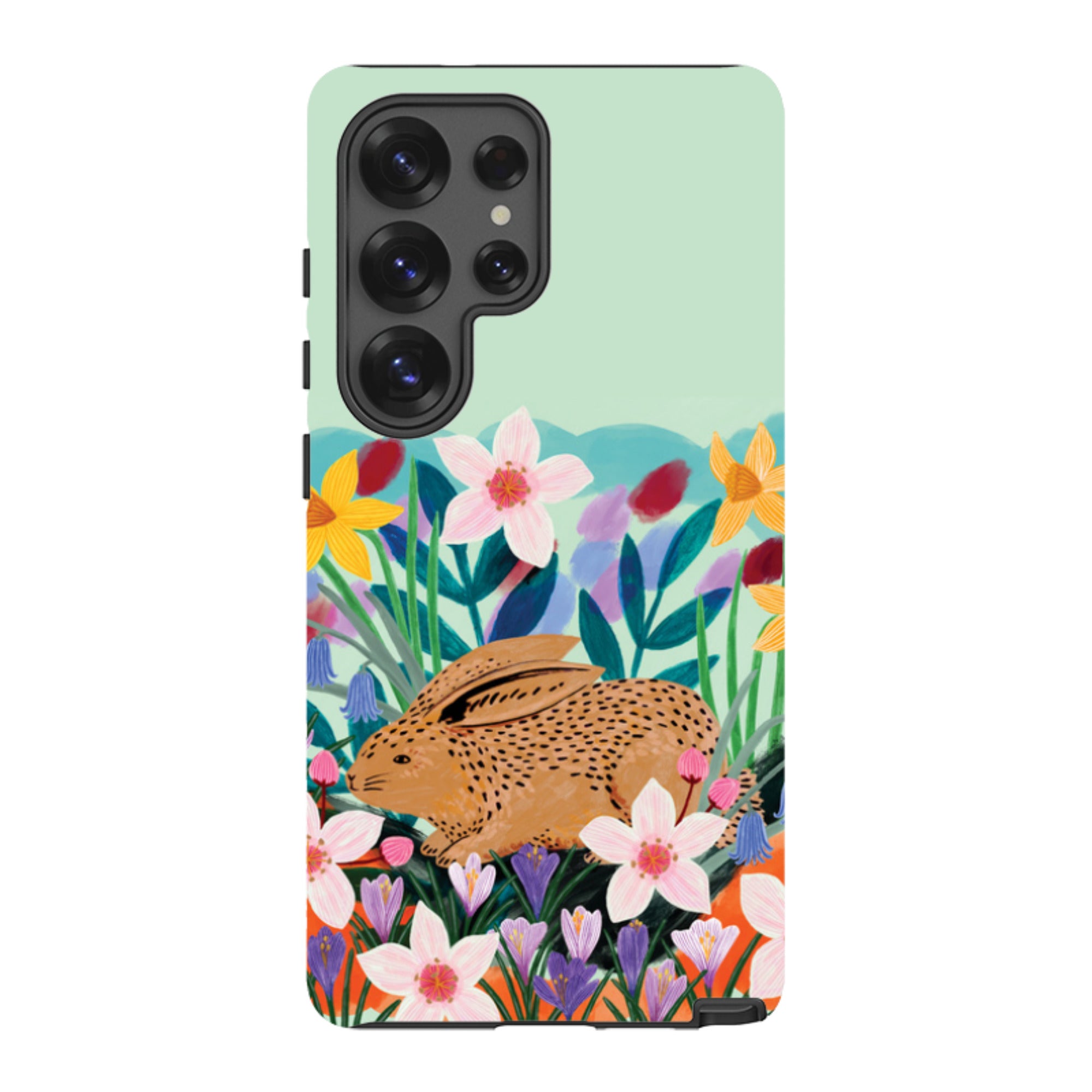 Samsung Tough Case - Spring Bunny By Lee Foster Wilson