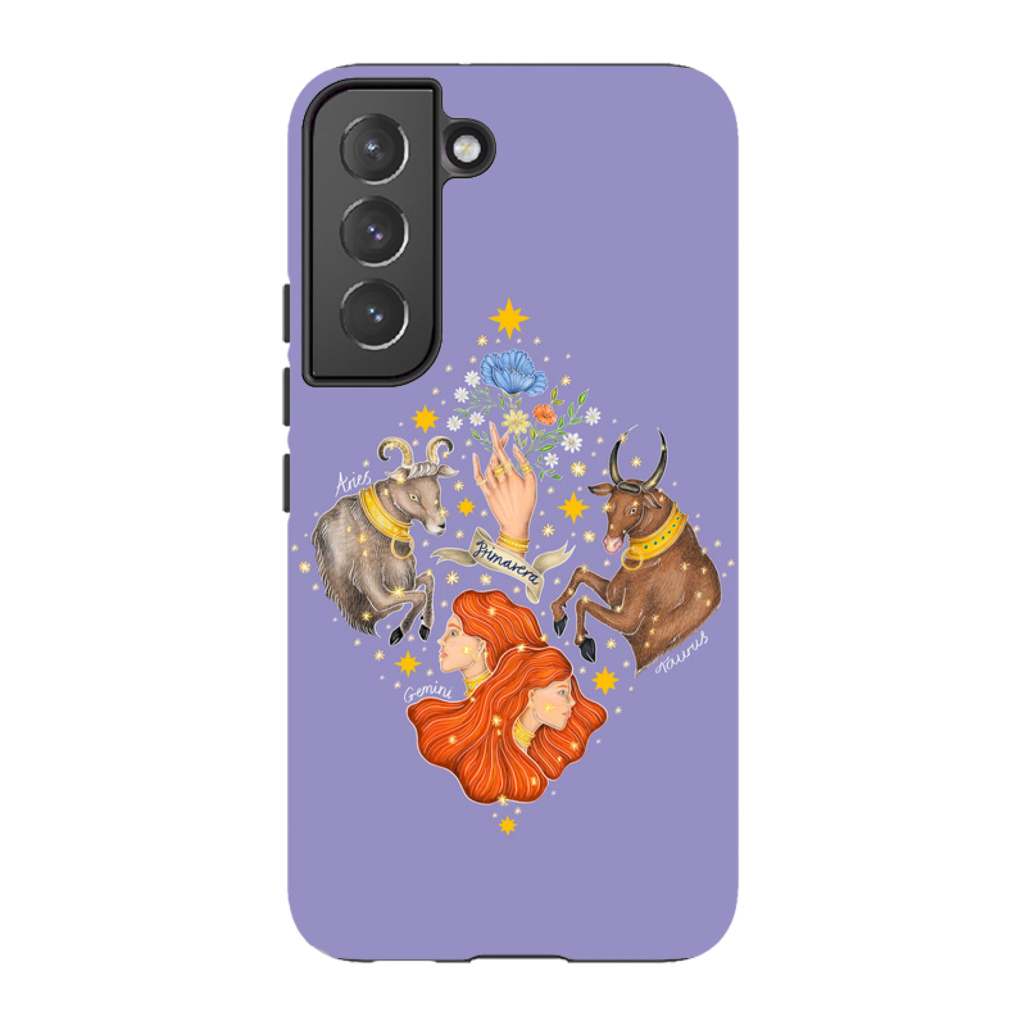 Samsung Tough Case - Spring Zodiac By Catherine Rowe