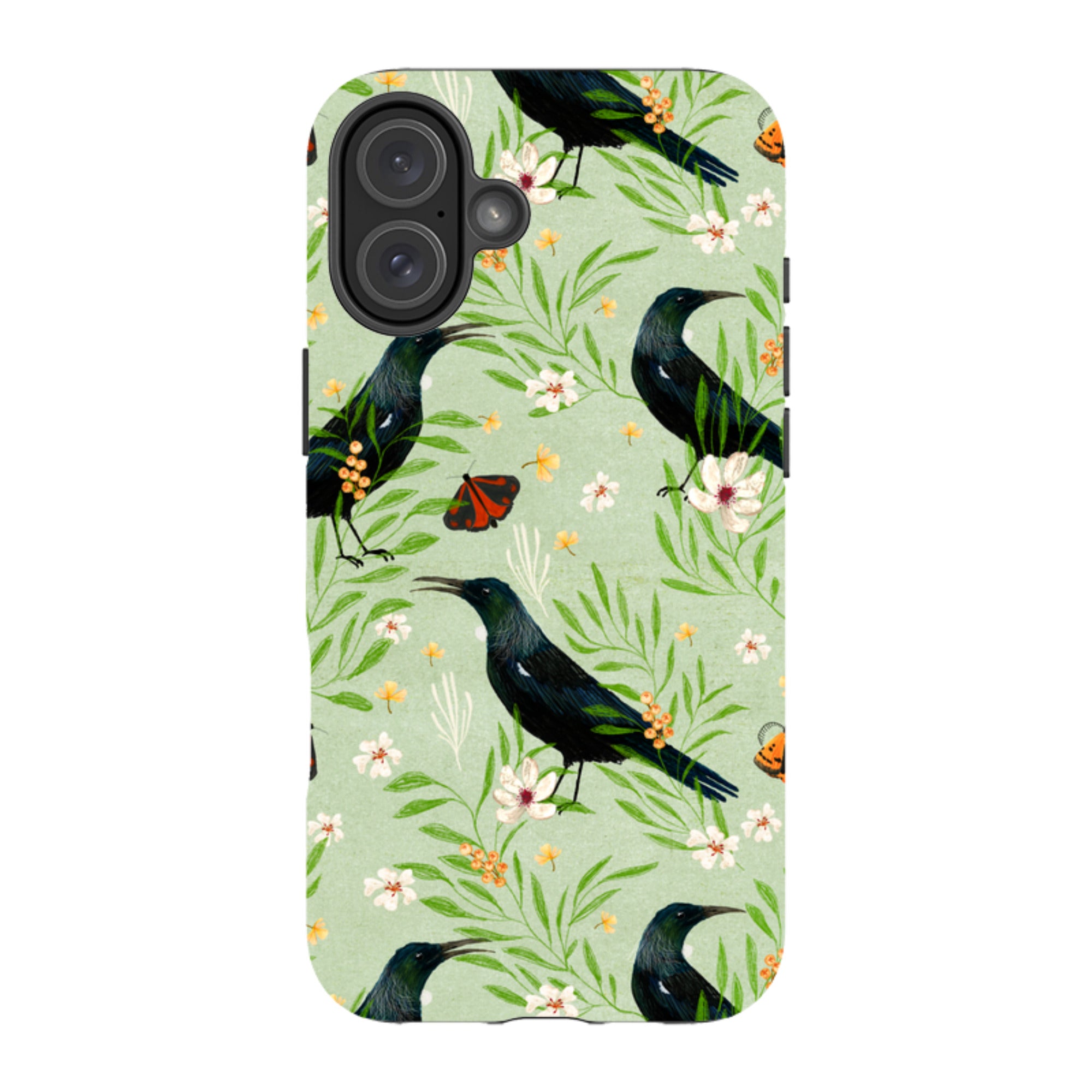 iPhone Tough Case - Tui Mint By Katherine Quinn