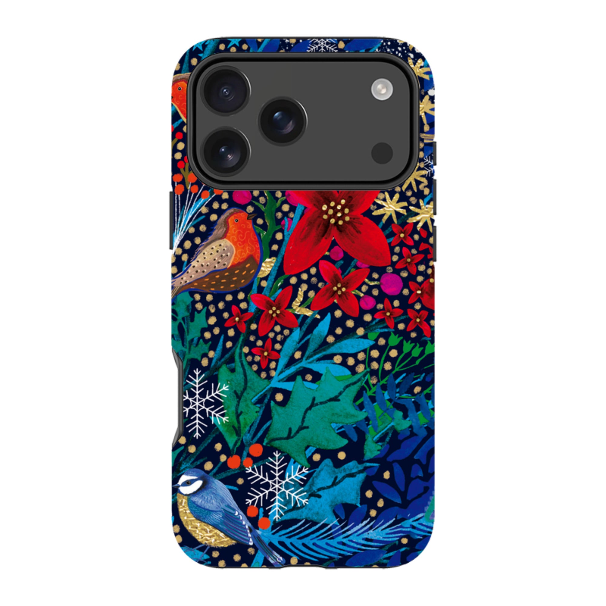 iPhone MagSafe Tough Case - Xmas Robin II By Emma Frances Grant