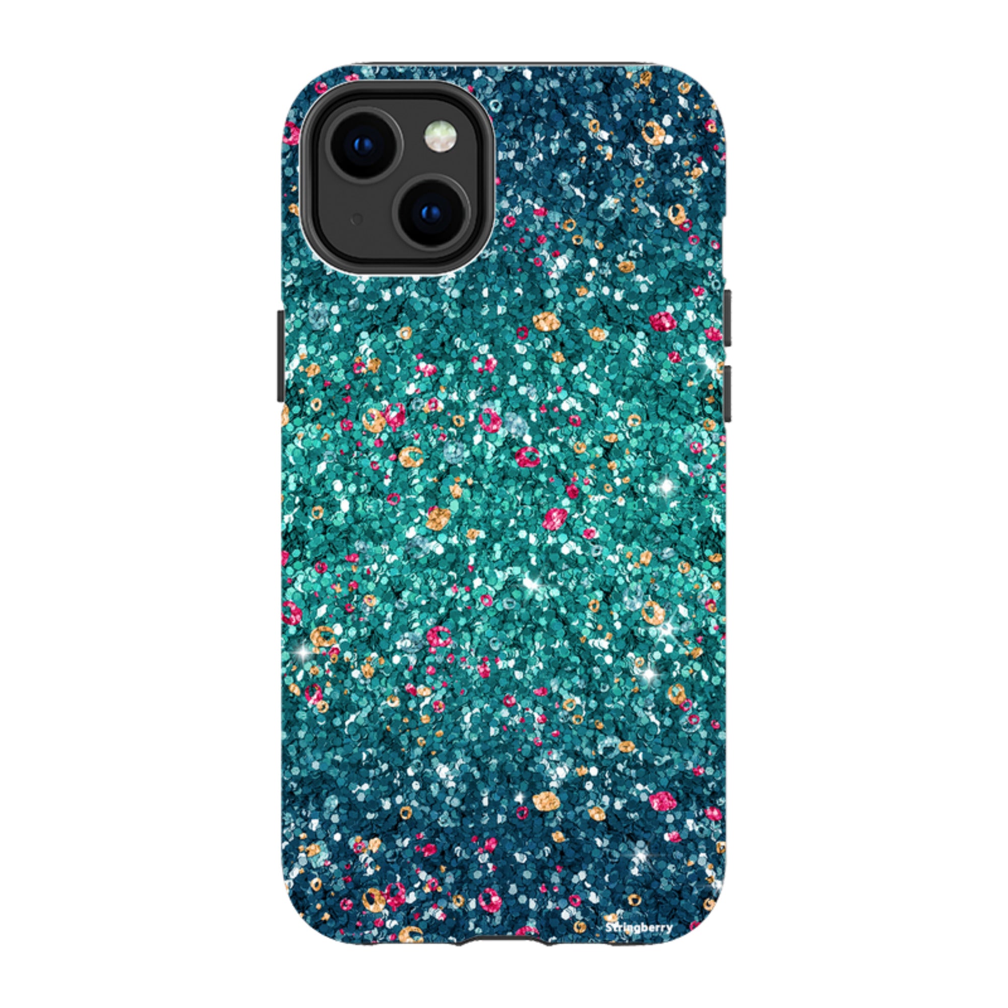 iPhone Tough Case - Butterfly Comet (case does not glitter)