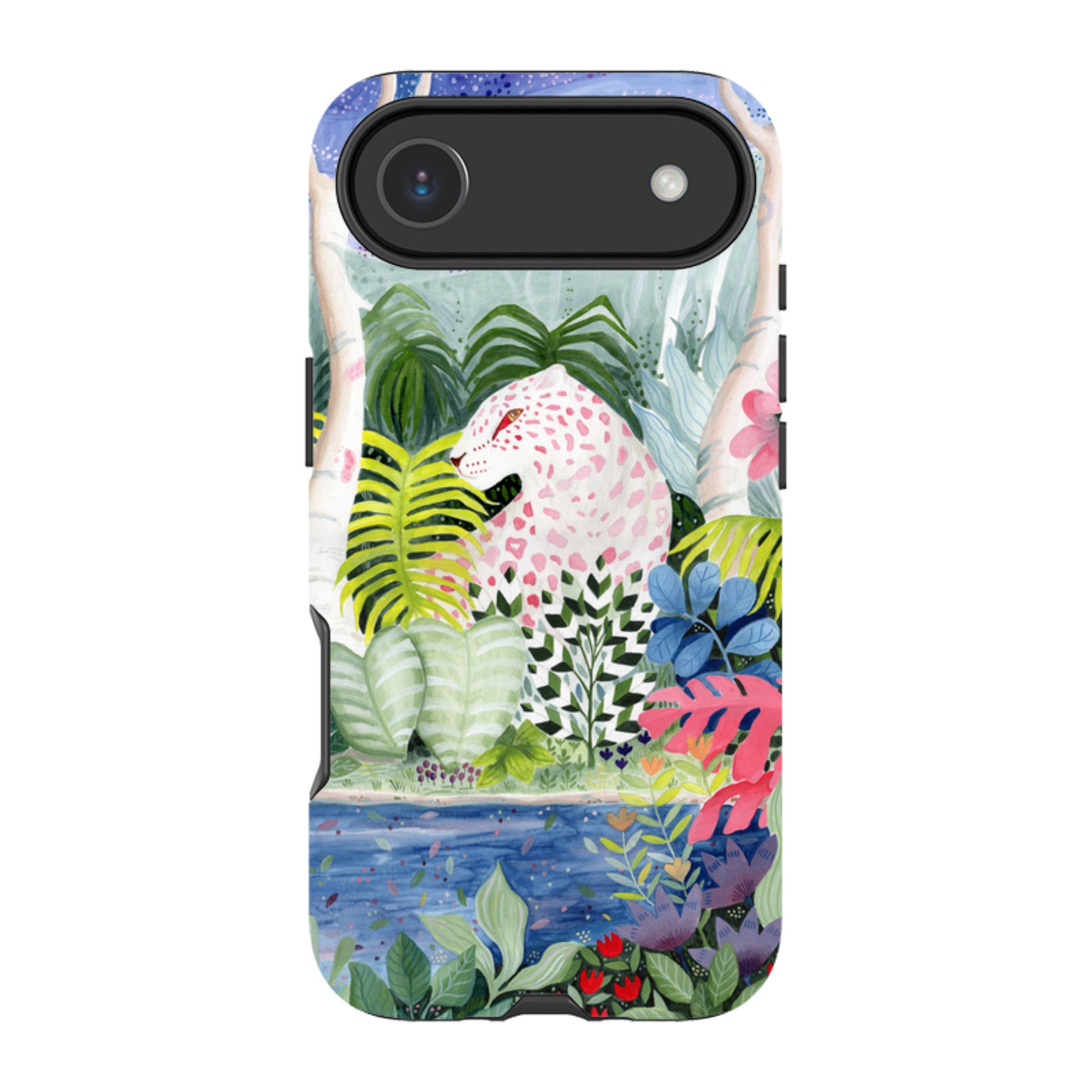 iPhone Tough Case - Cosmic Leopard By Bex Parkin