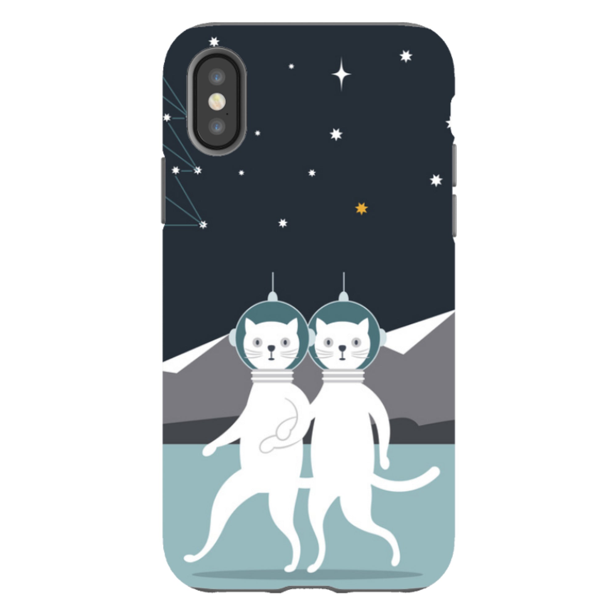 iPhone Tough Case - Astro Love