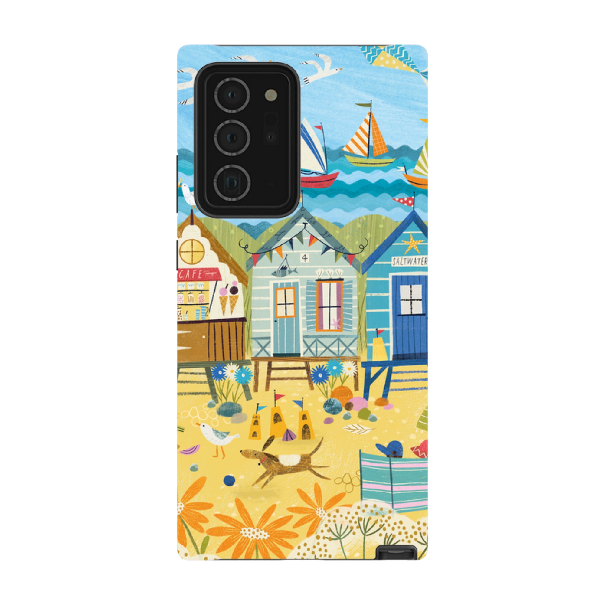 Samsung Tough  Case - Beachy Days 1 By Ali Brookes