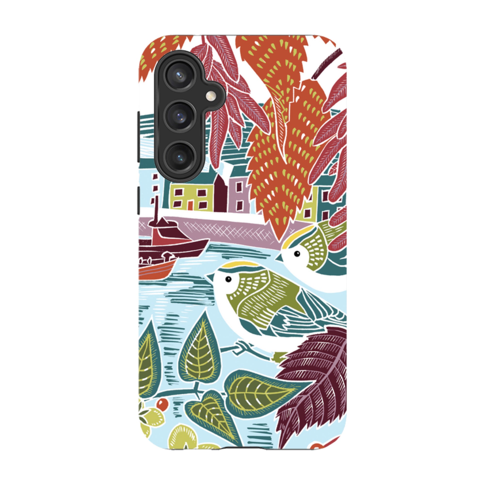 Samsung Tough  Case - Goldcrests Harbour By Kate heiss