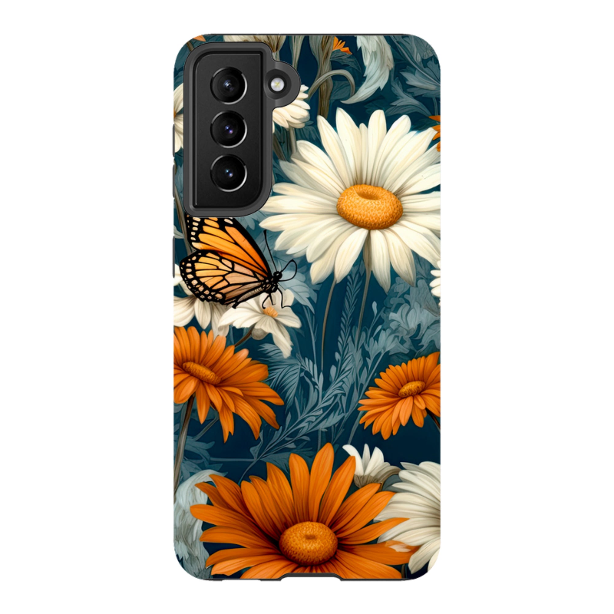 Samsung Tough Case - Butterfly Daisies