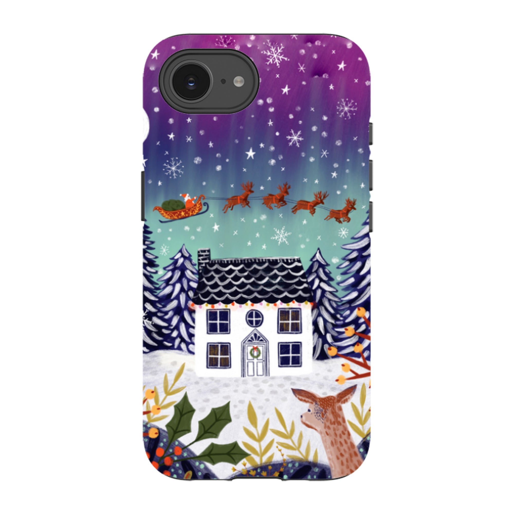 iPhone Tough Case - Night Before Christmas By Lee Foster Wilson