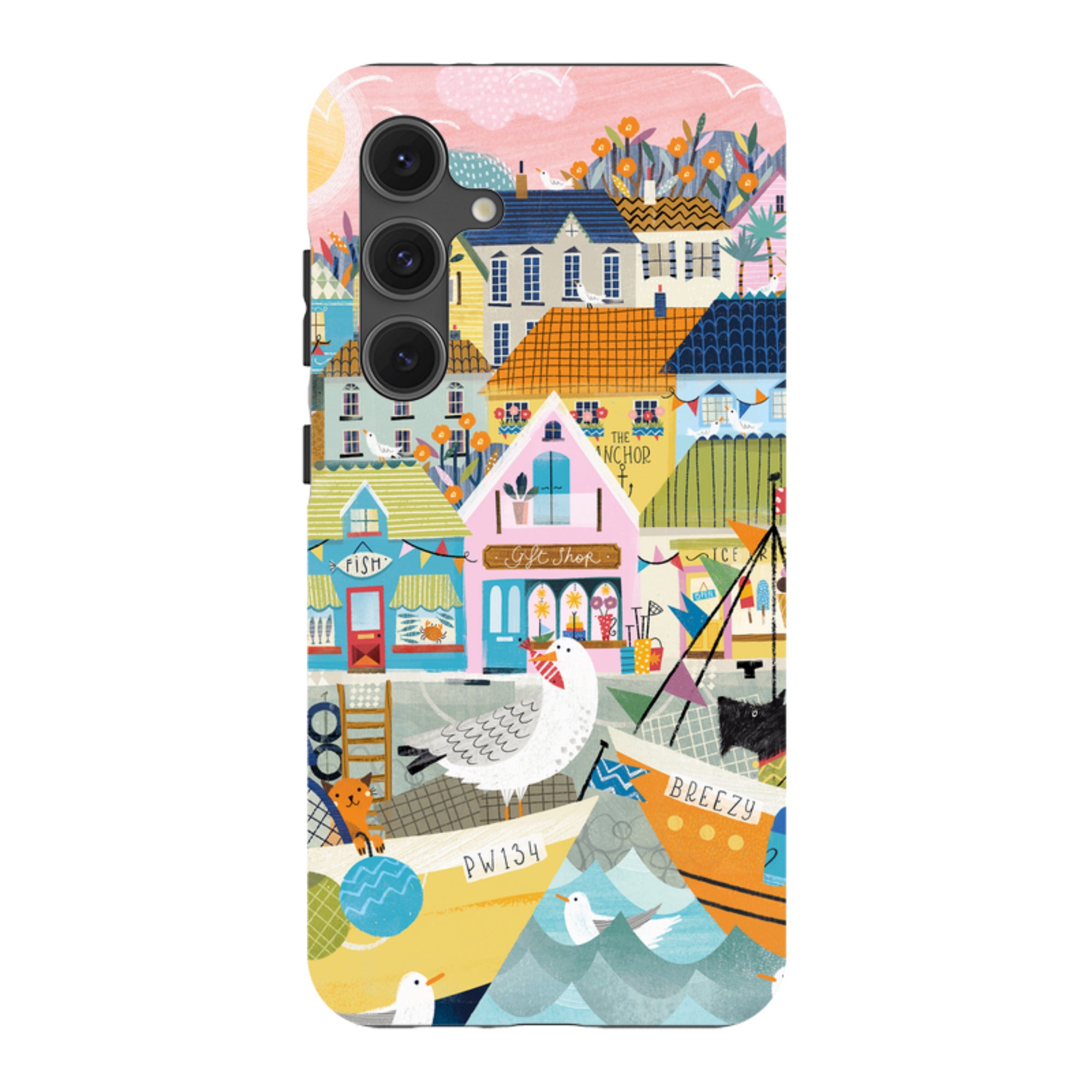Samsung Tough  Case - Harbour 1 By Ali Brookes