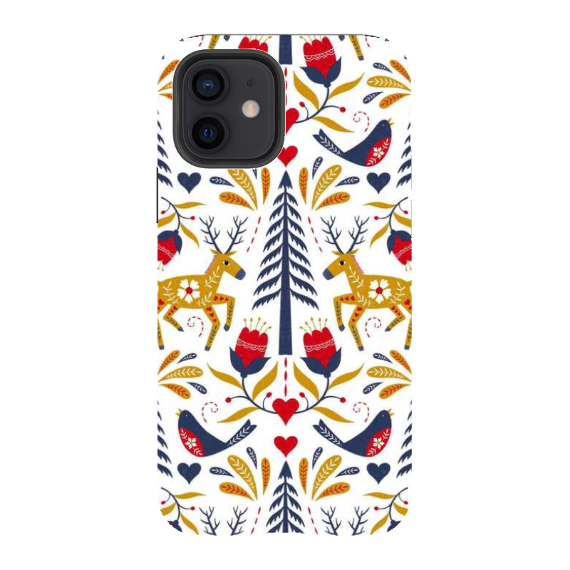 iPhone Tough Case - Xmas Pattern II By Suzy Taylor
