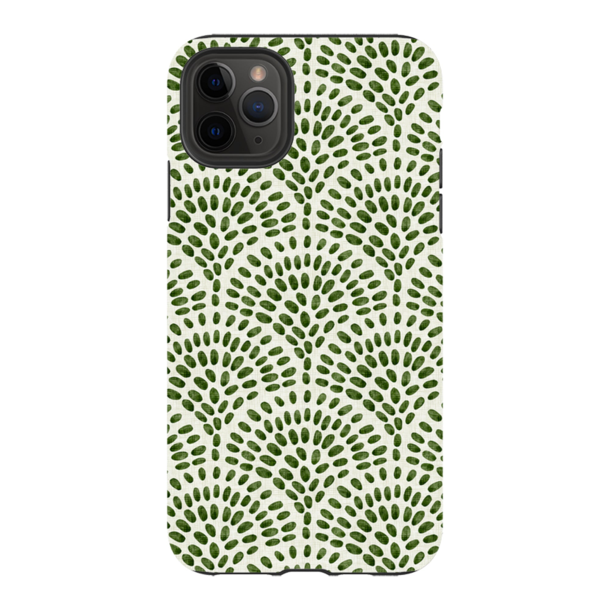iPhone Tough Case - Scallop - Green By Katherine Quinn