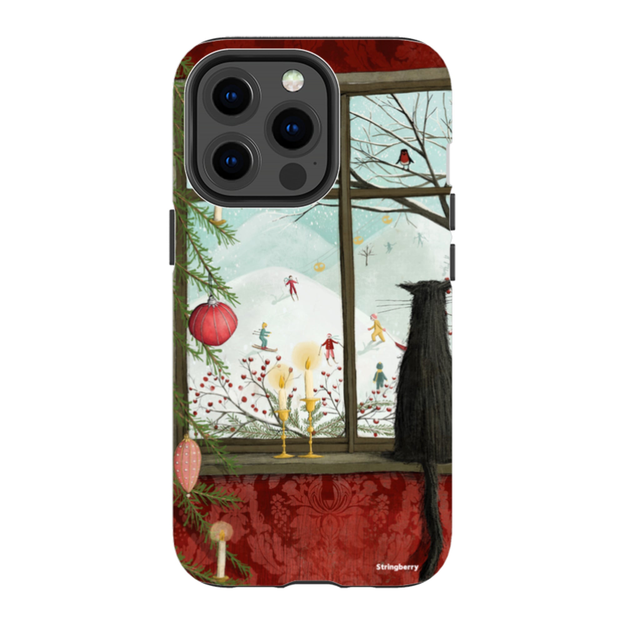 iPhone MagSafe Tough Case - Christmas Window By Maja Lindberg