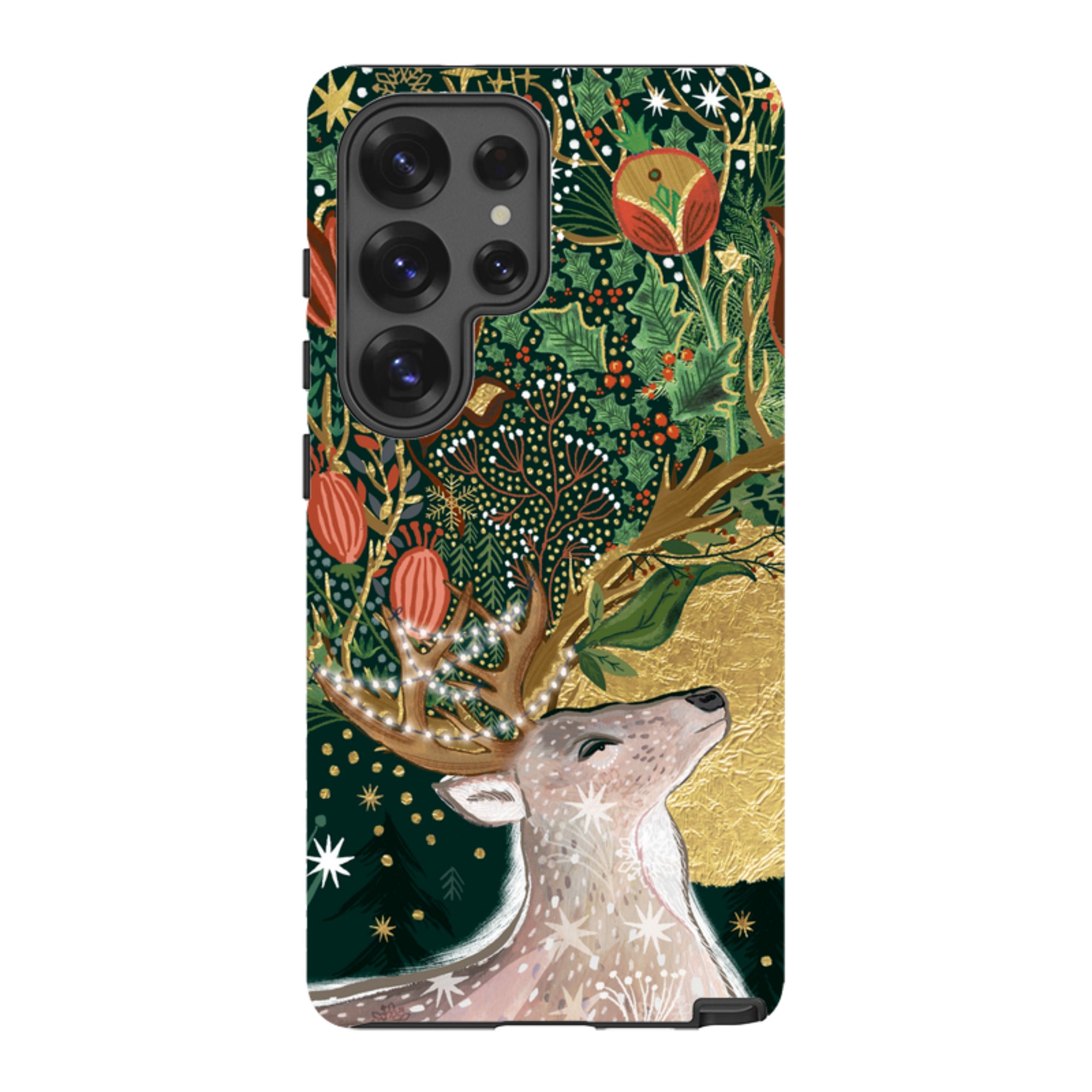 Samsung Tough Case - Winter Deer I By Emma Frances Grant